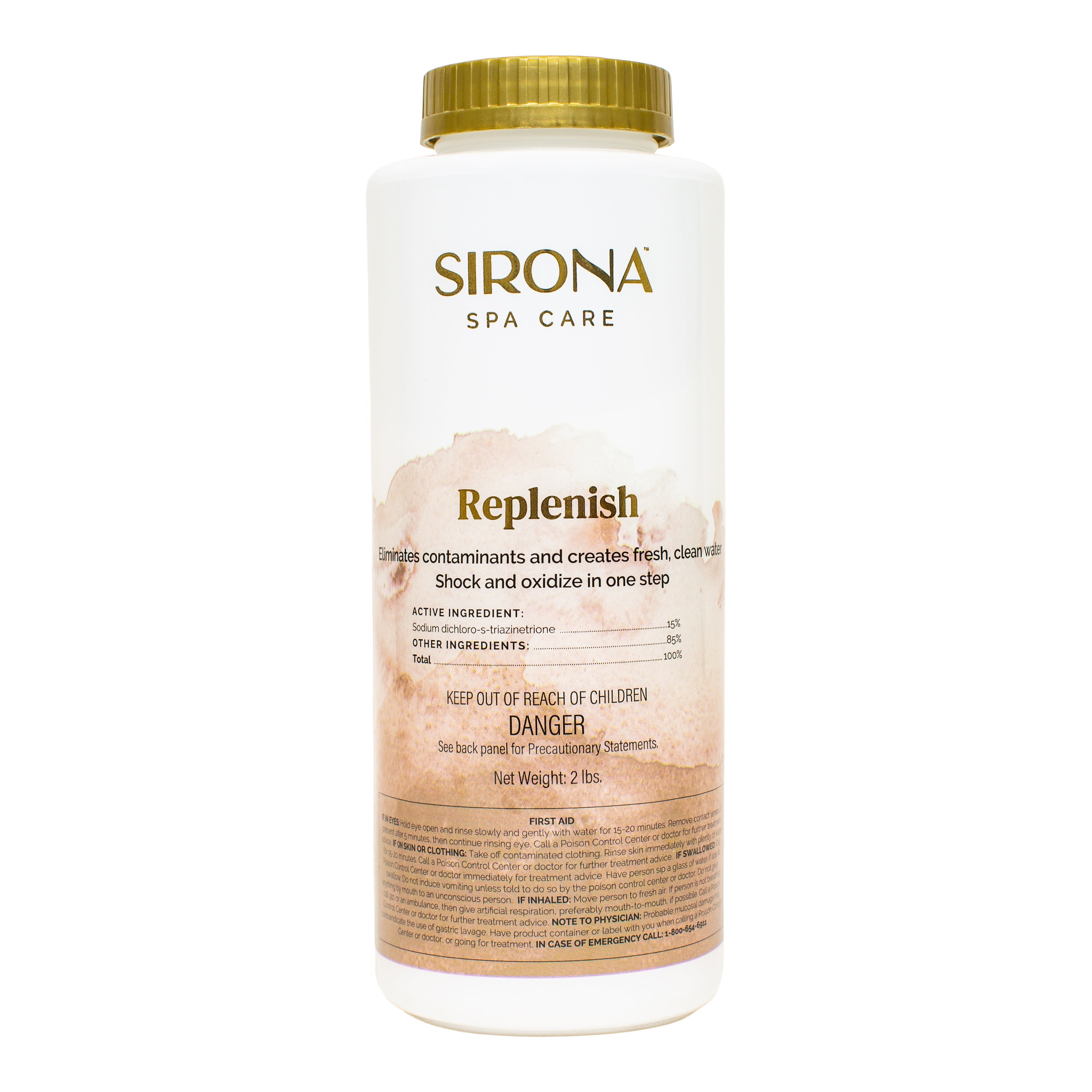 Sirona Spa Care Replenish Granular Shock Oxidizer for Fresh Clean Water