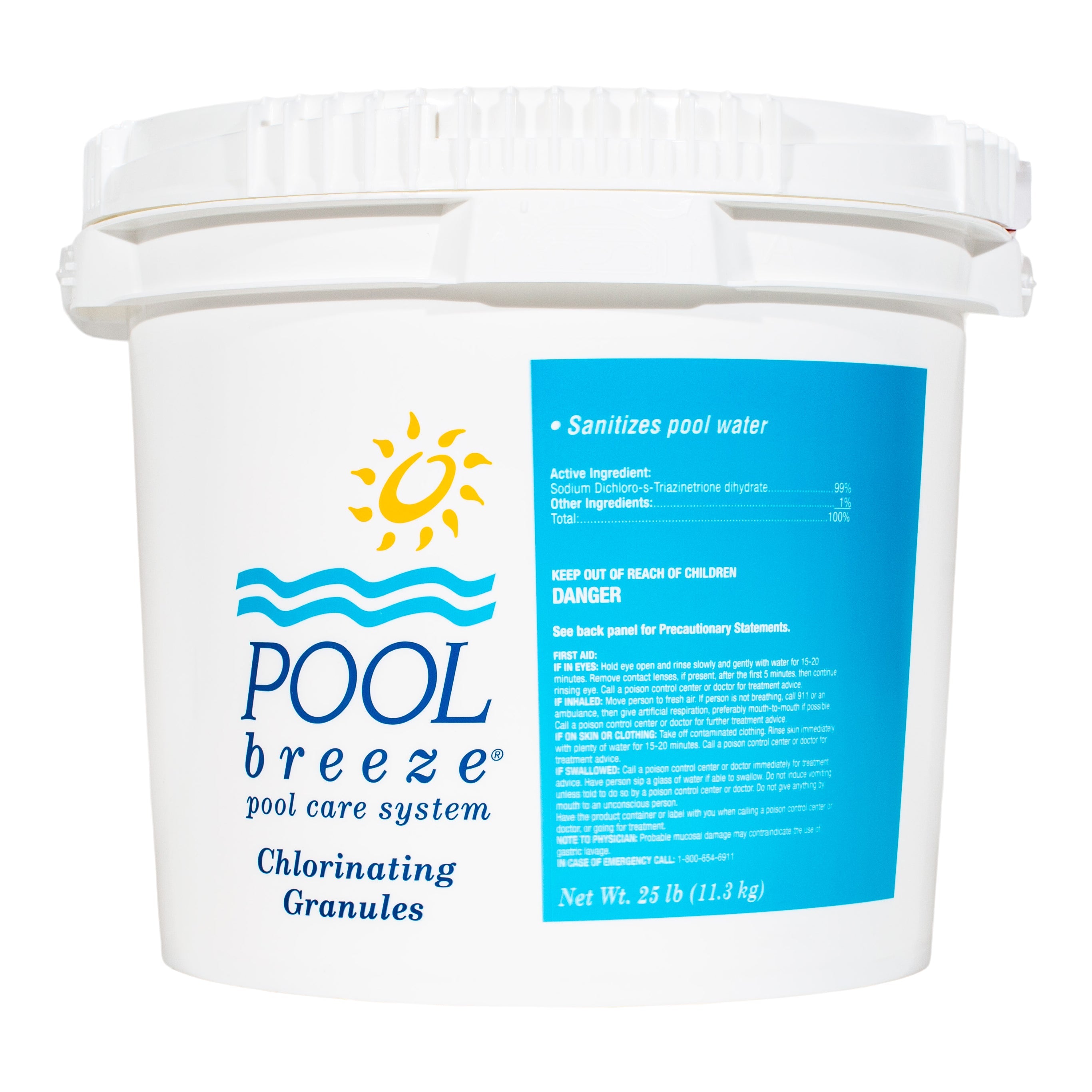 Pool Breeze Chlorinating Granules Multipurpose Sanitizer for Clean and Comfortable Swimming Pools