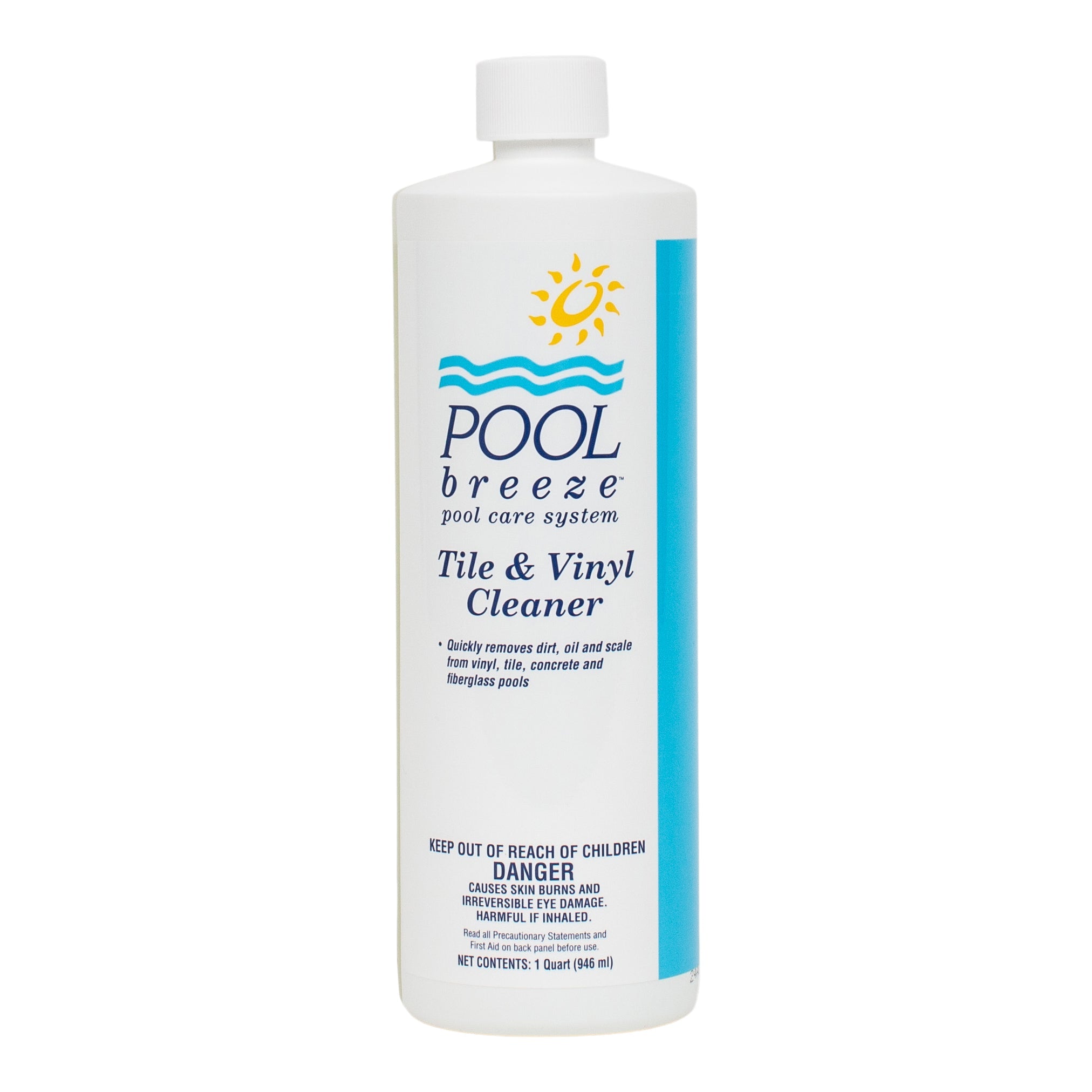 Pool Breeze Tile and Vinyl Cleaner for Effective Dirt and Scale Removal