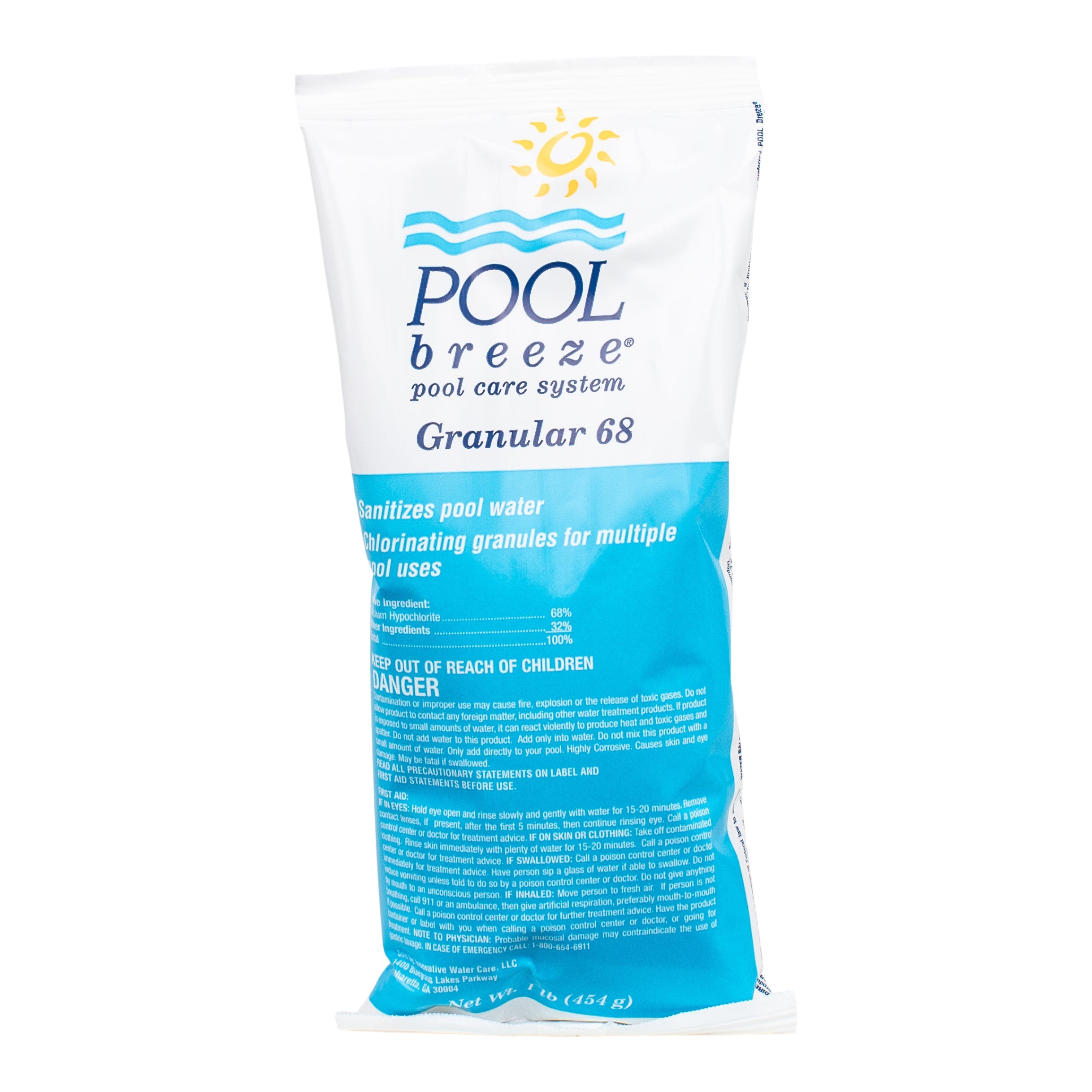 Pool Breeze Granular 68 Chlorine Shock And Algae Prevention