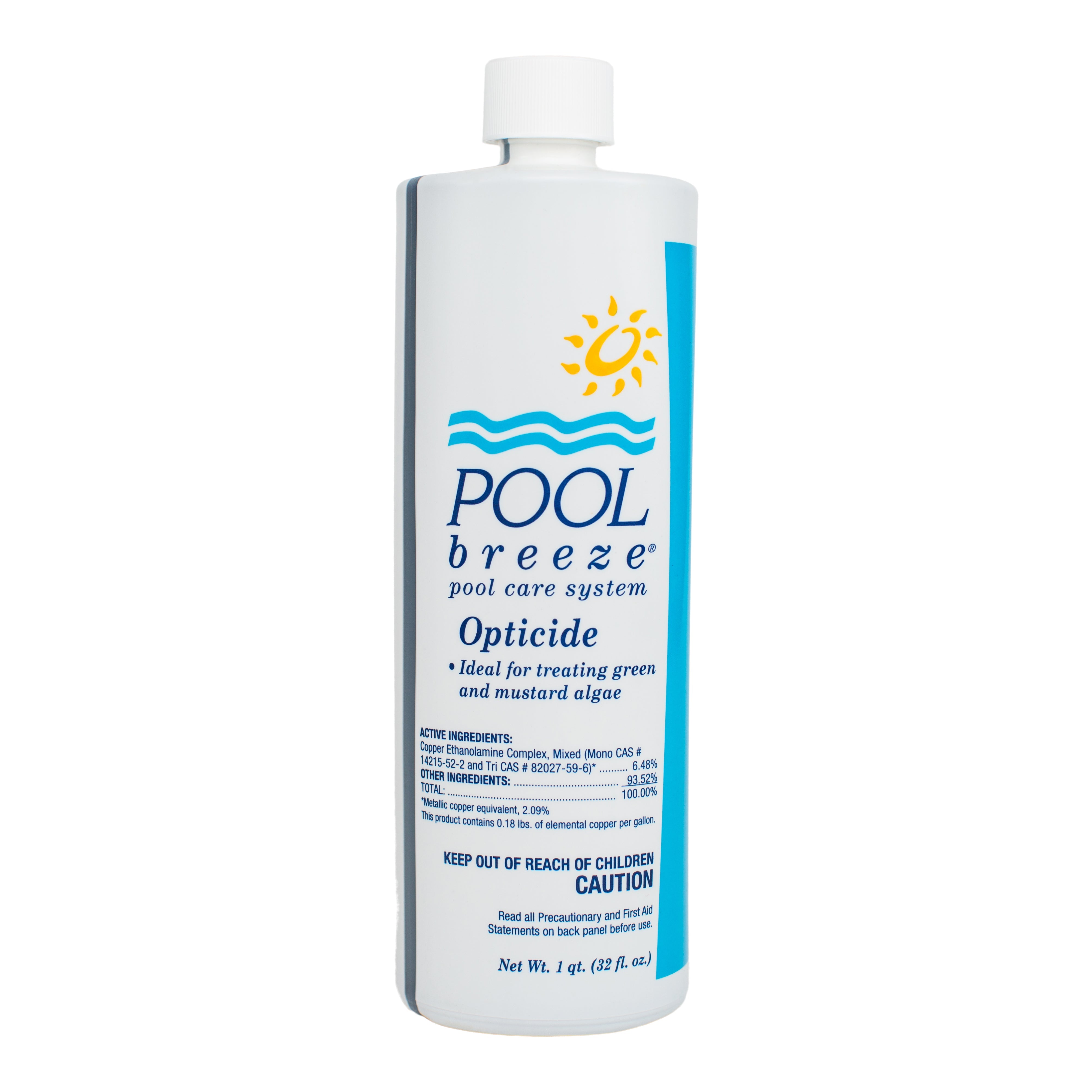 Pool Breeze Opticide Algaecide for Effective Green and Yellow Algae Control