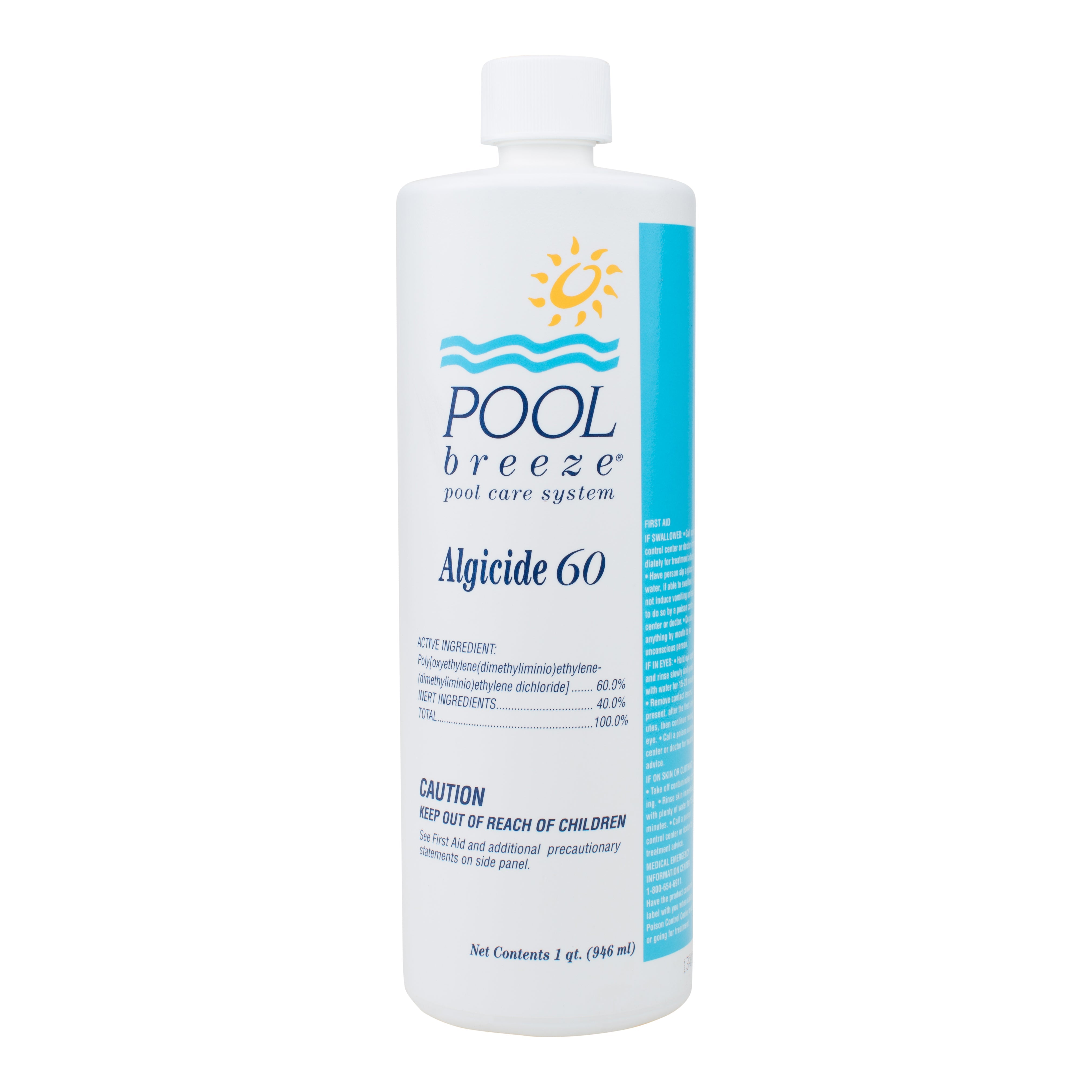 Pool Breeze Algicide 60 Non Foaming Algae Killer and Prevention Aid