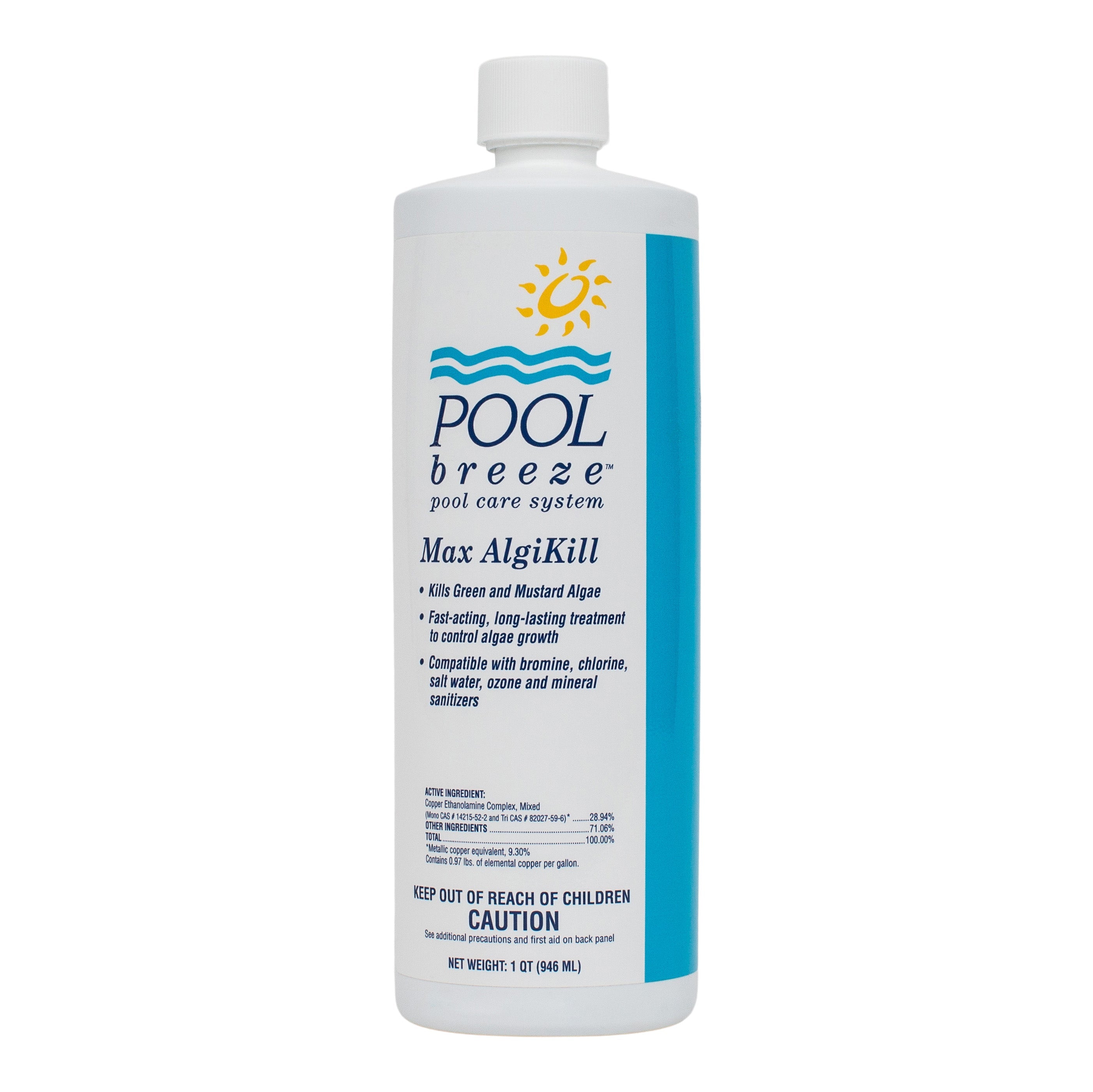 Pool Breeze Max Algikill Algae Treatment for Clear and Clean Pools