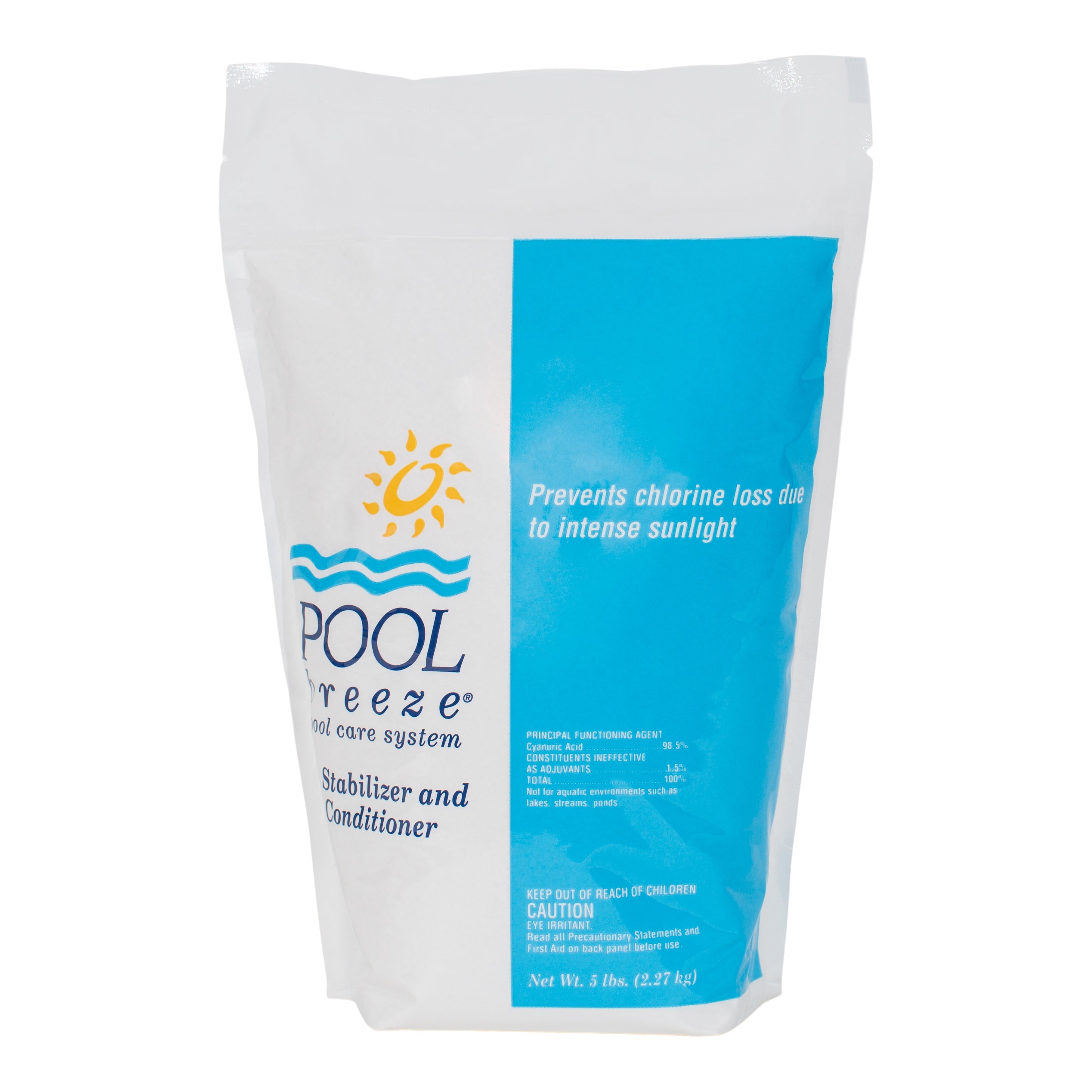 Pool Breeze Stabilizer for Chlorine Protection and Sunlight Prevention
