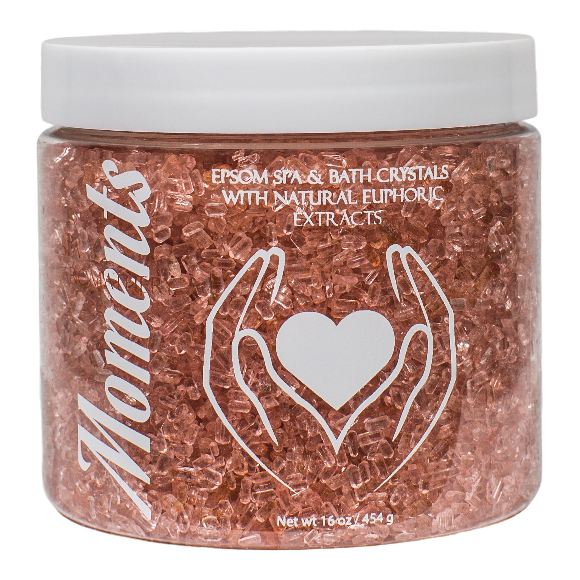 InSPAration Signature Moments Epsom Salt Aromatherapy Crystals with Botanical Vanilla and Rose Hip Extracts