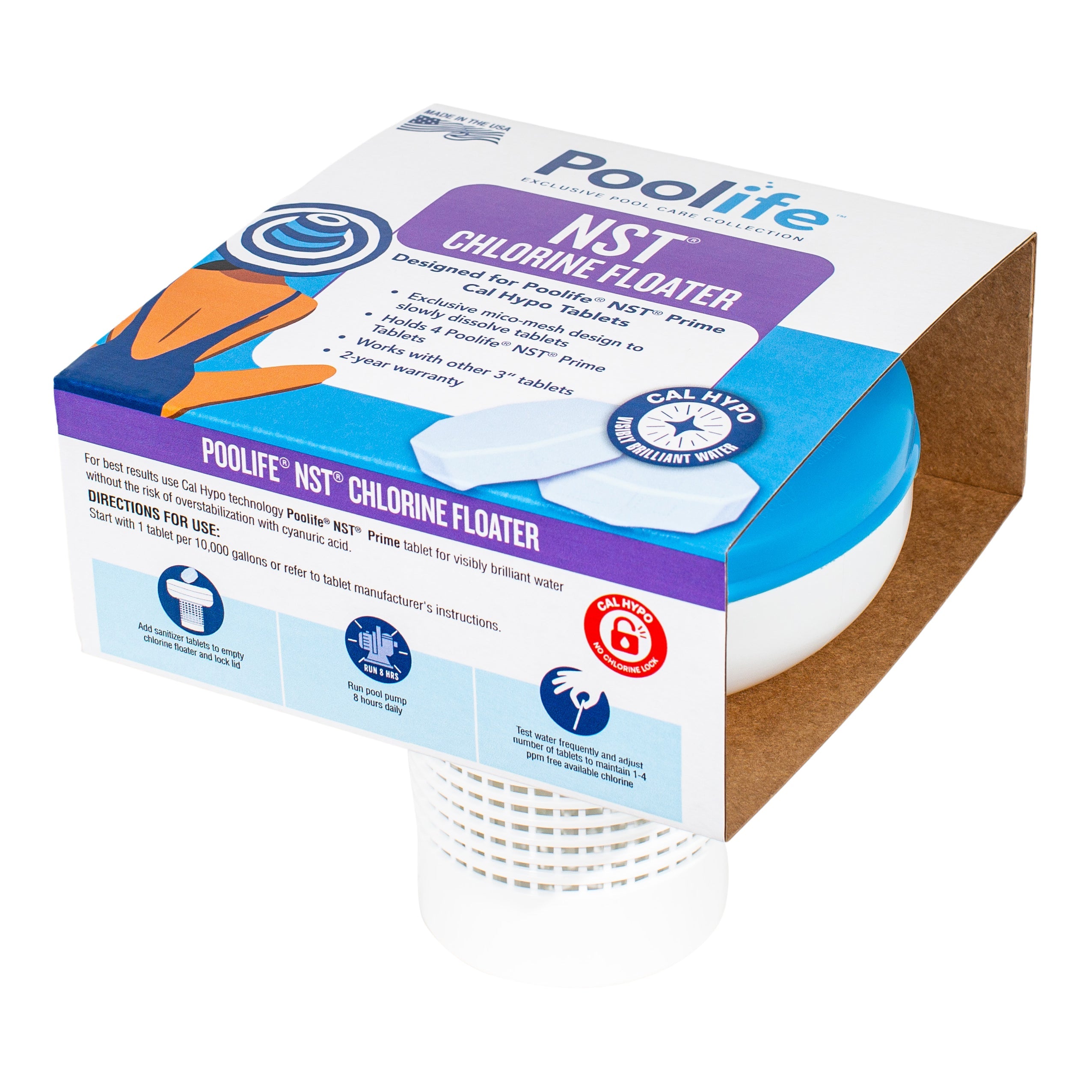 Poolife NST Chlorine Floater For Optimal Pool Sanitation