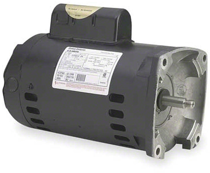 1.5 HP Century Pump Motor 56Y Frame 1 Phase 115 230 Volts