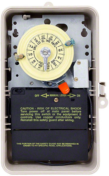 24 Hour Mechanical Time Switch With Heater Protection
