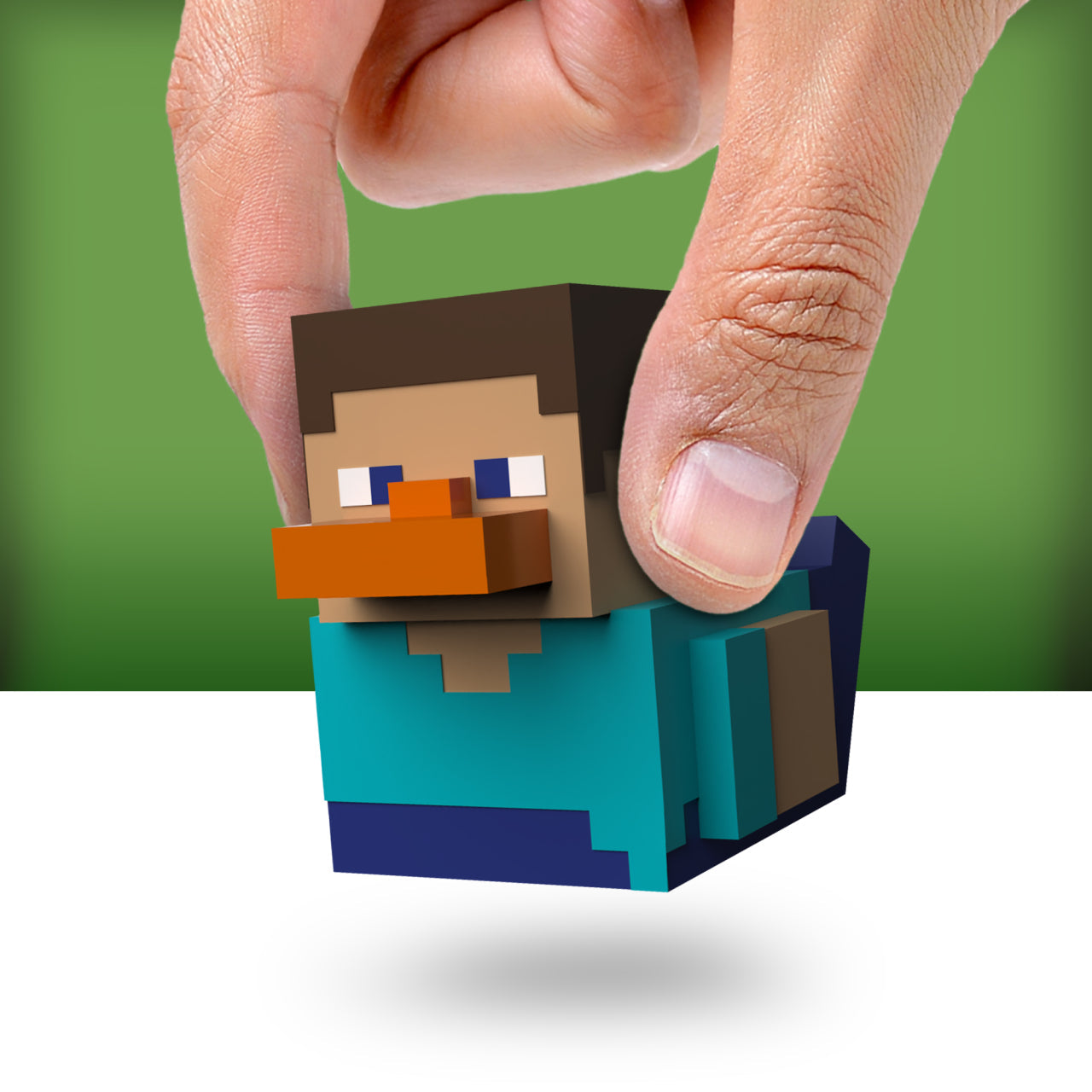 Minecraft Steve TUBBZ Mini Edition Collectible Duck Figure