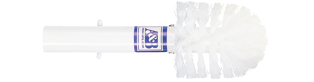 A&B Corner Brush, White Bristles | AAB6500 by AAMPBBrush