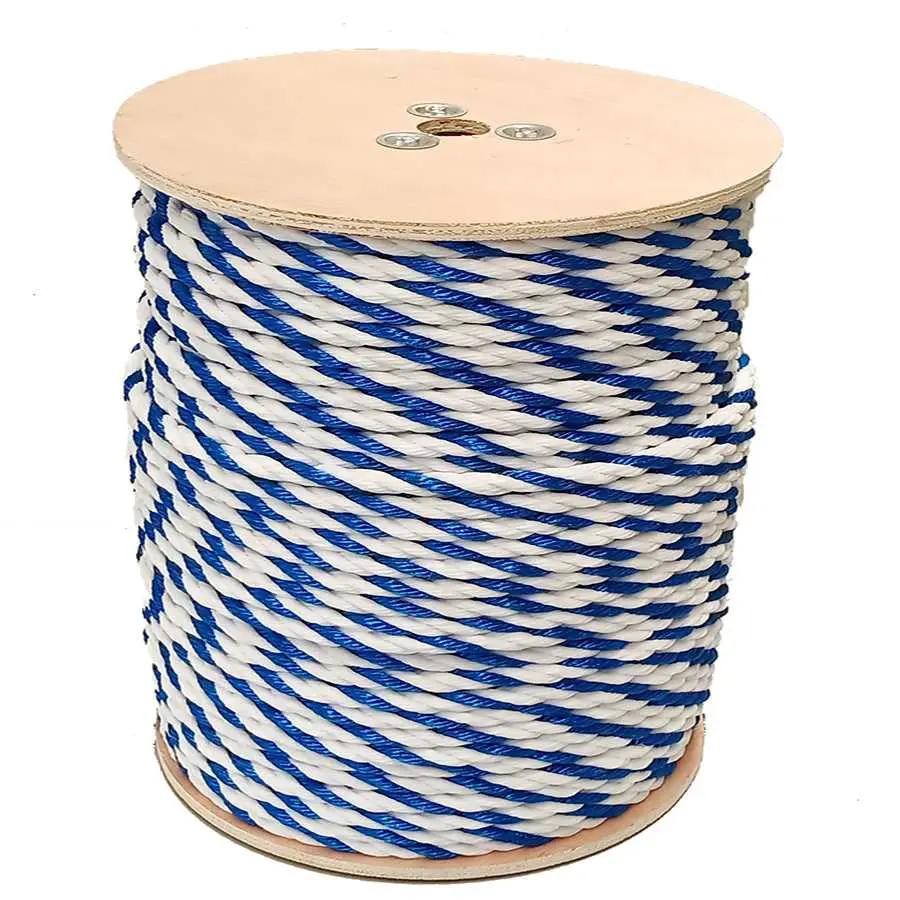 American Granby 3/4" x 300' Twisted Poly Rope, Blue/White | AMGPR753 by AmericanGranby