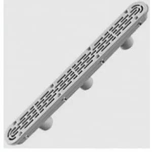Aquastar White Channel Drain With 3 , 32" | 32CDFL101 by AquaStar