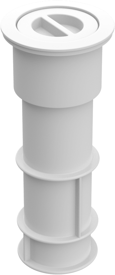 Aquastar White Umbrella Stand , 71/2" | US100 by AquaStar