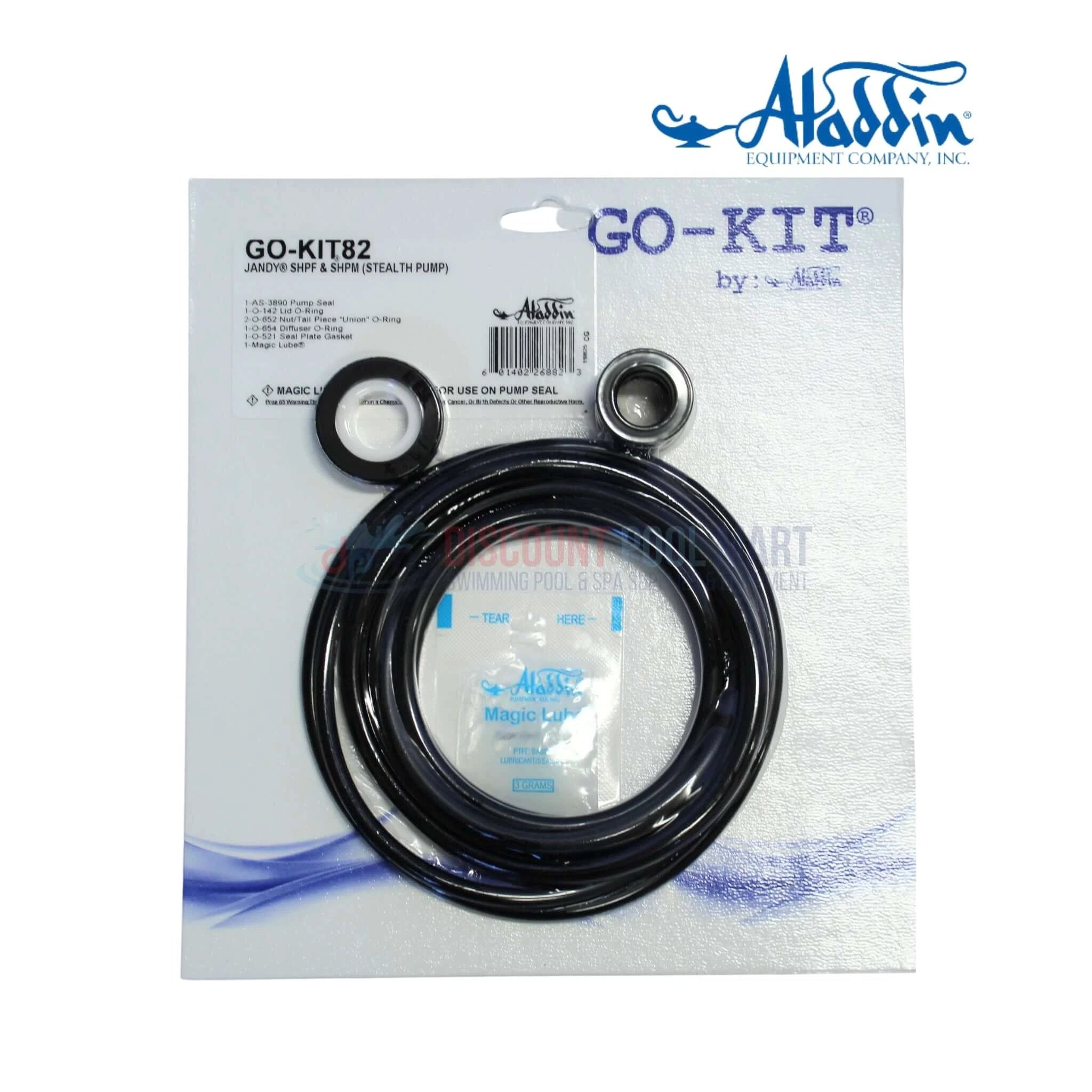 Aladdin GO-KIT82 O-Ring Repair Kit | Jandy Stealth Pump by Duckies Pool Supply