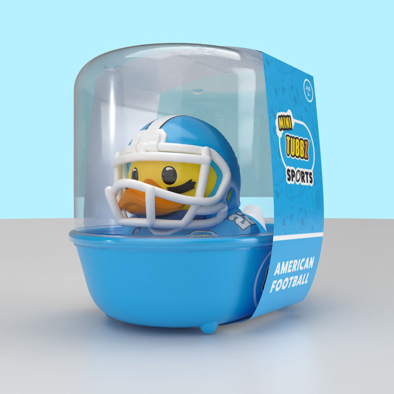 American Football TUBBZ Mini Edition Duck Figure With Helmet And Pads