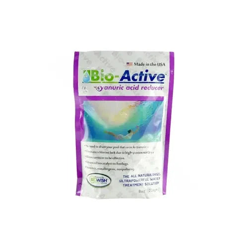 Bio-Active CAR-8 8oz Cyanuric Acid Reducer Off-White by Duckies Pool Supply
