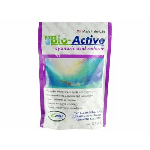 Bio-Active CAR-8 8oz Cyanuric Acid Reducer Off-White by Duckies Pool Supply