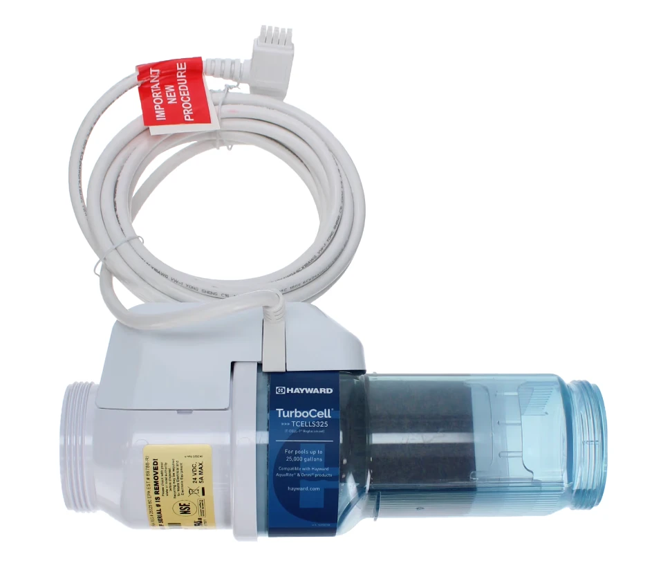AquaRite S3 Replacement TurboCell Salt Cell, 25,000 Gallon, 3 Year Mfg. Warranty (TCELLS325) by Heritage Pool Supply Group, Inc.