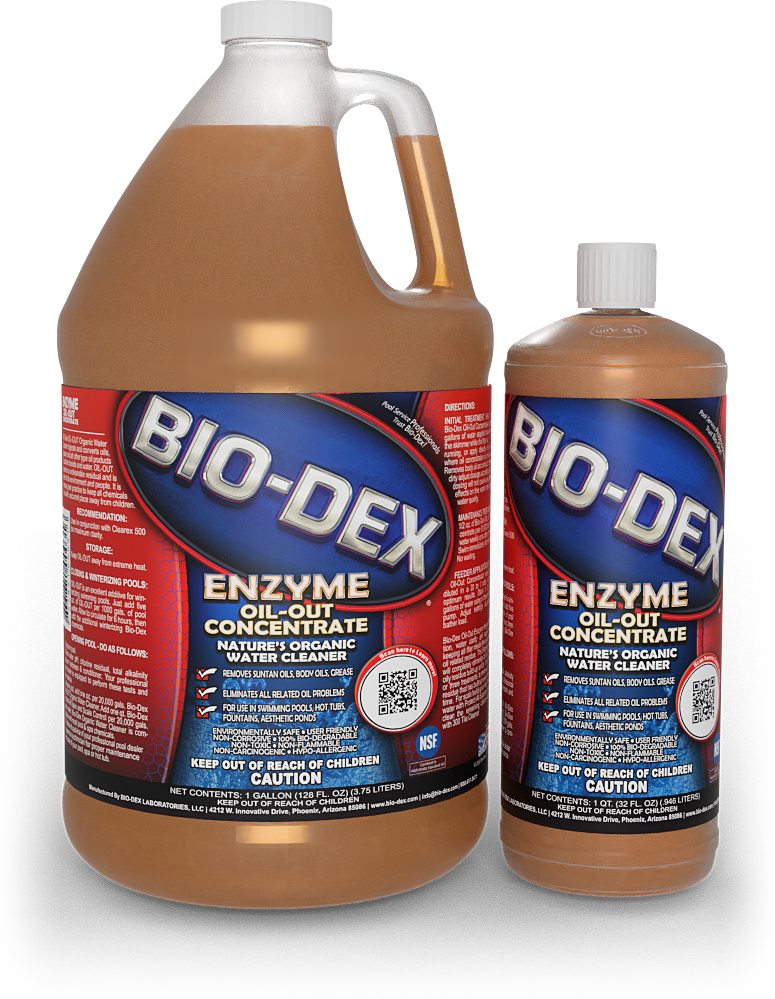 Bio-Dex Oil-Out Enzyme, 1 Gallon Bottle | BDX861032670 by BioMINUSDex