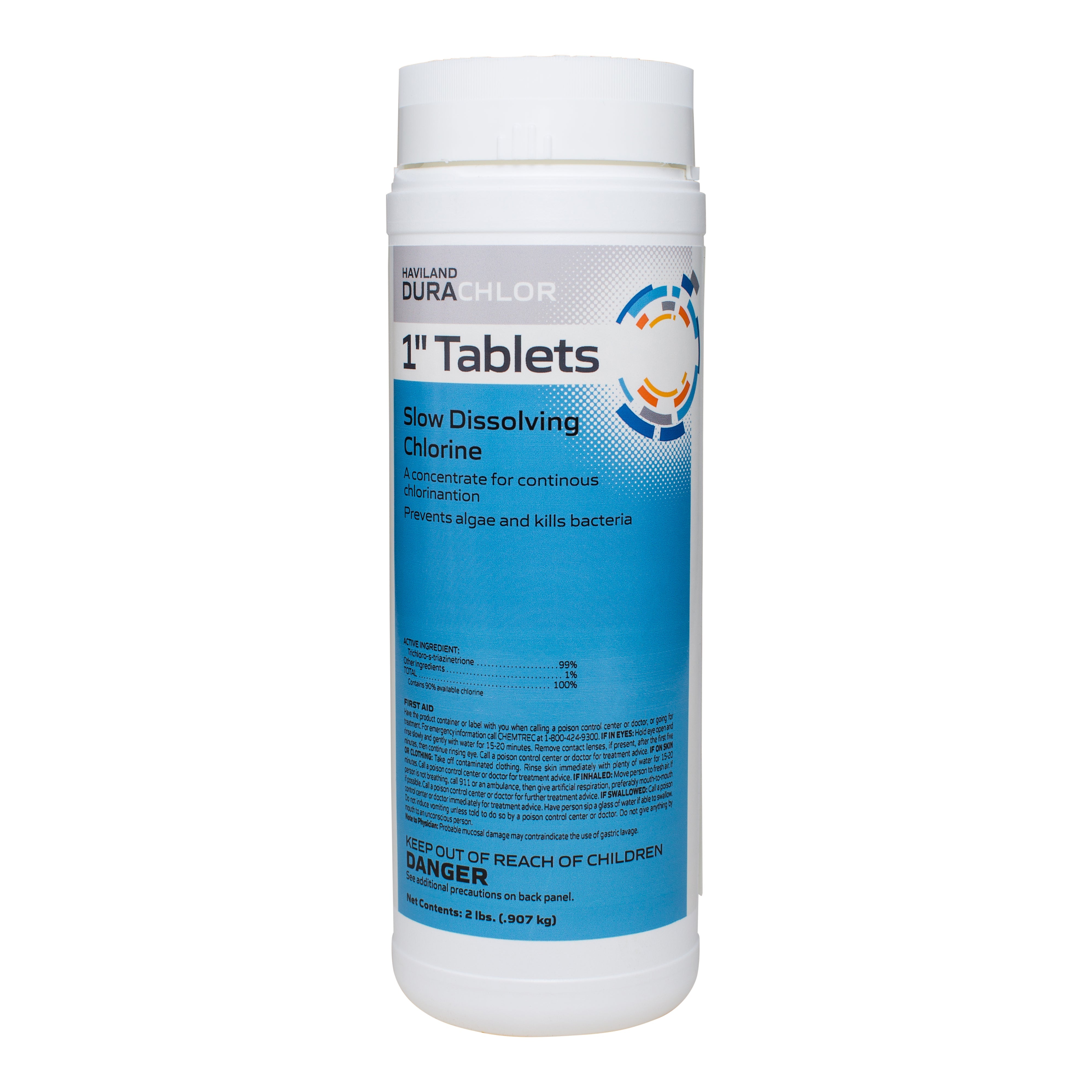 Haviland Durachlor 1 Inch Tablets for Long Lasting Pool Chlorination