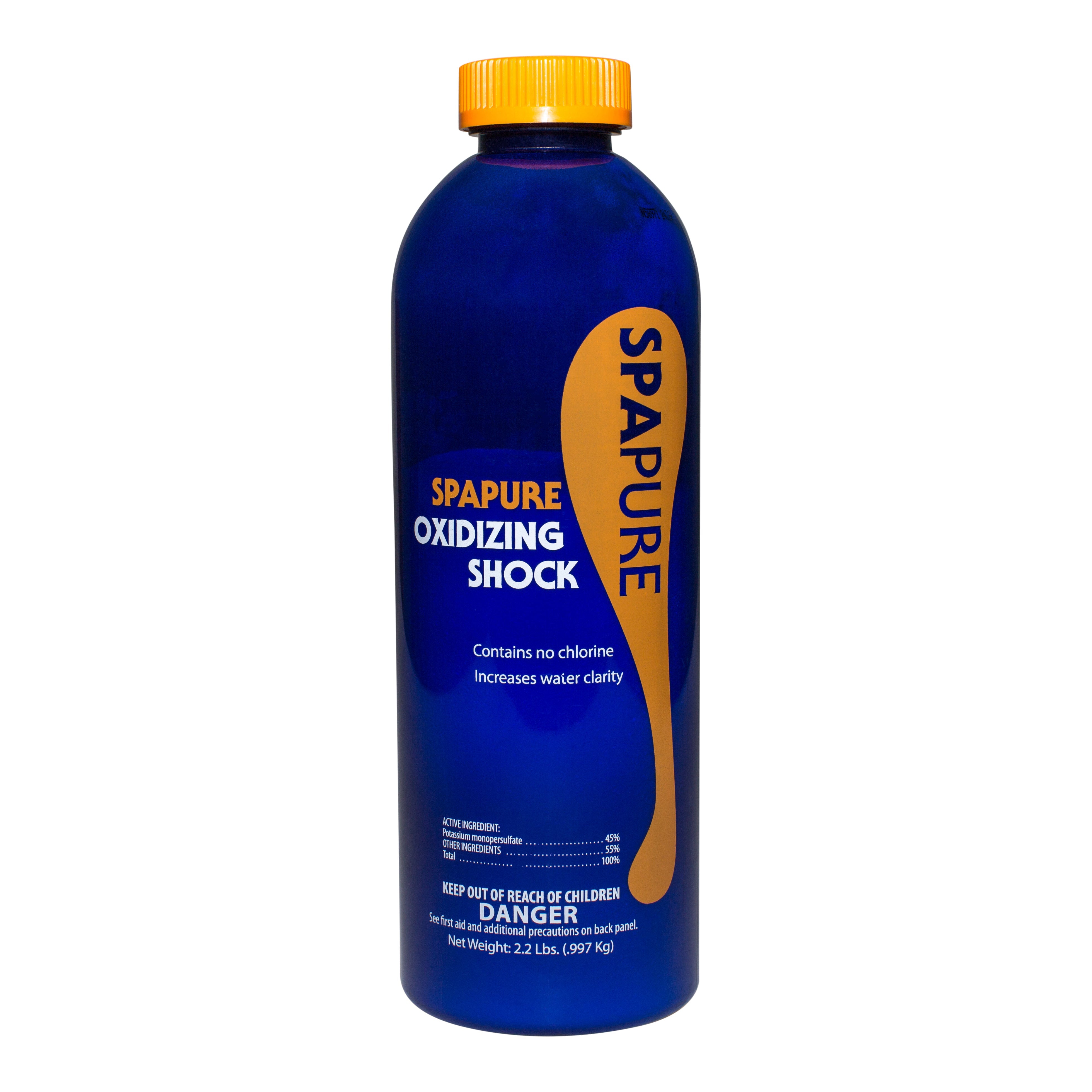 SpaPure Oxidizing Shock Oxygen-Based Spa Cleaner for Non-Microbial Contaminants