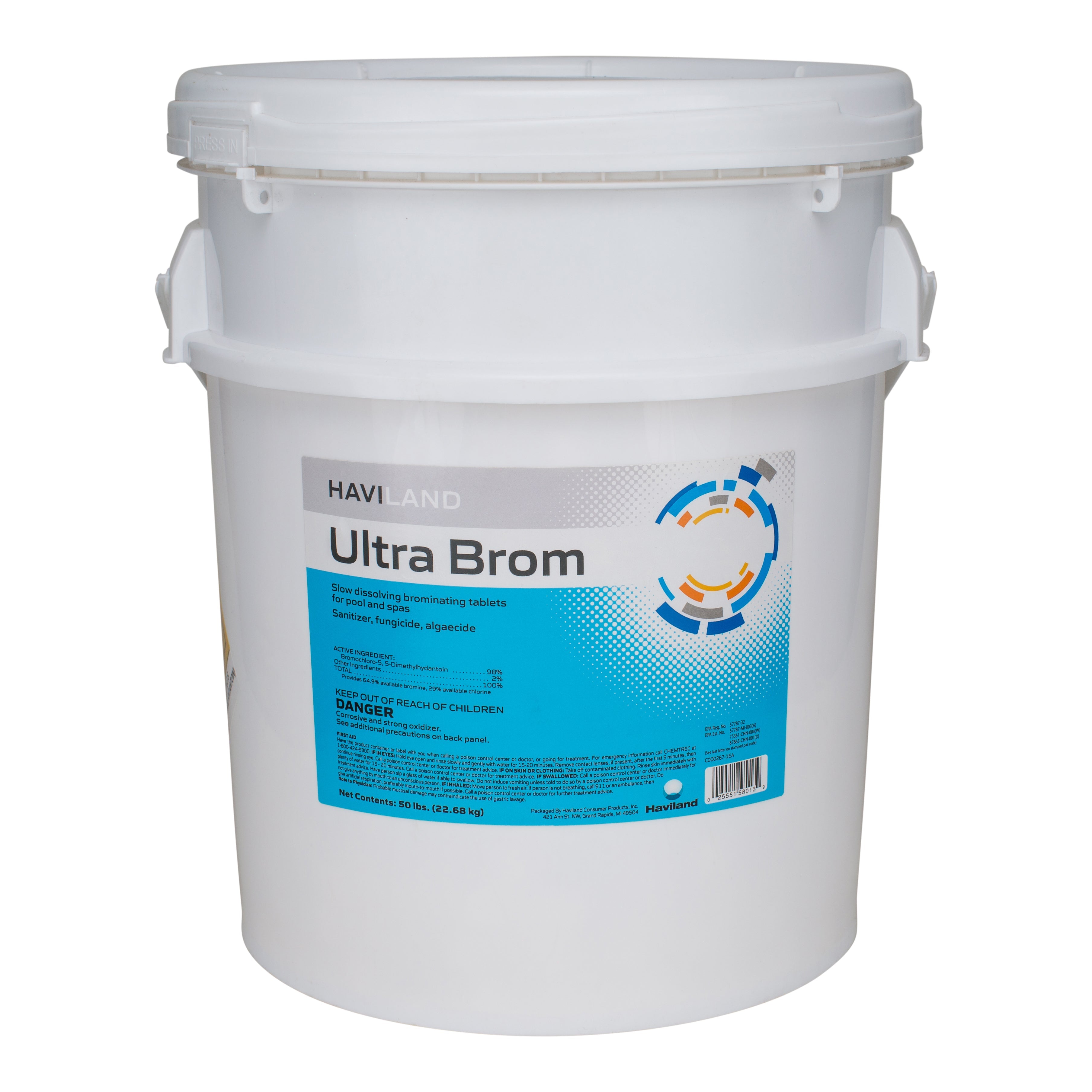 Haviland Durachlor Ultra Brom Slow Dissolving Bromine Tablets for Pools and Spas