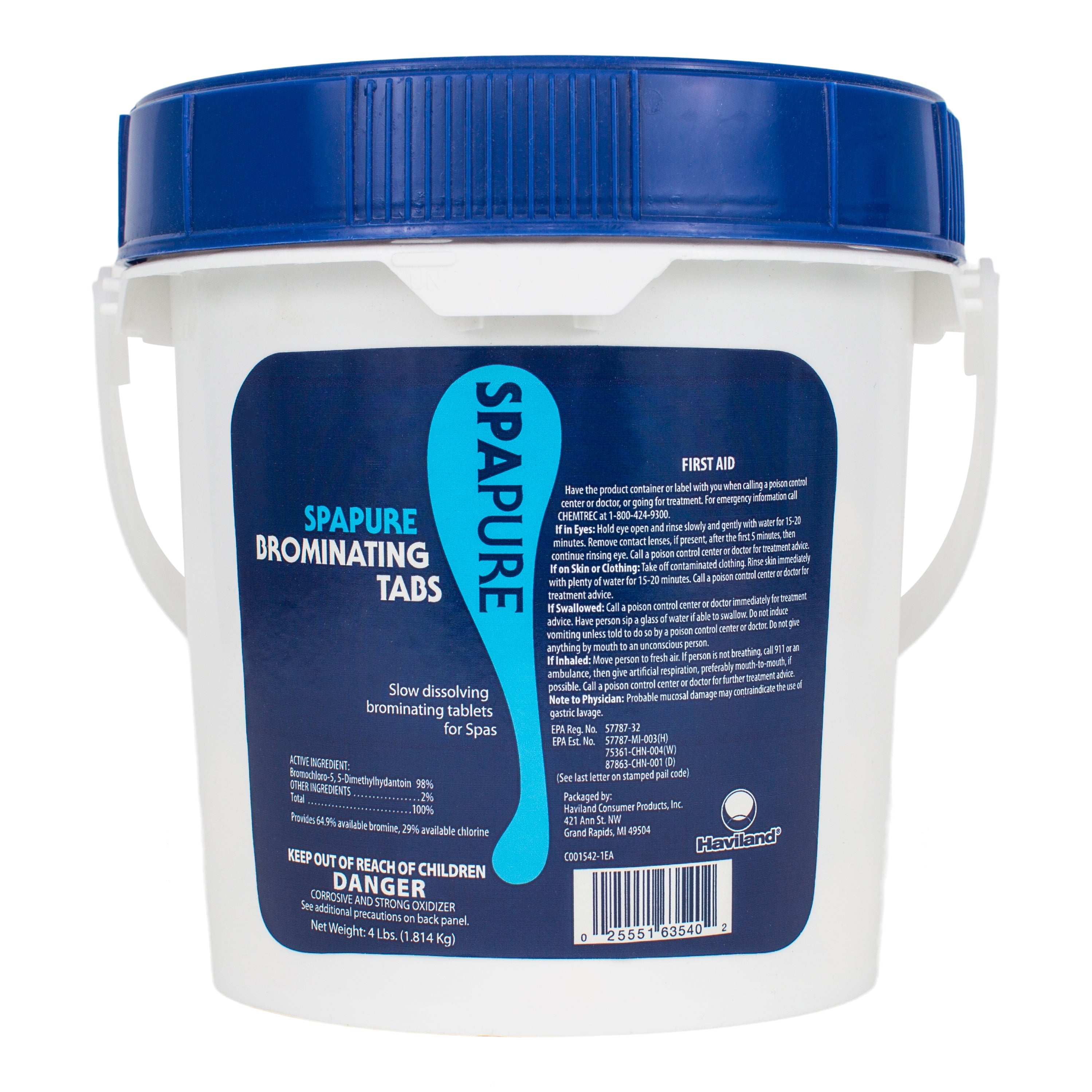 SpaPure Brominating Tabs for Hot Tub Sanitizing and Continuous Spa Care