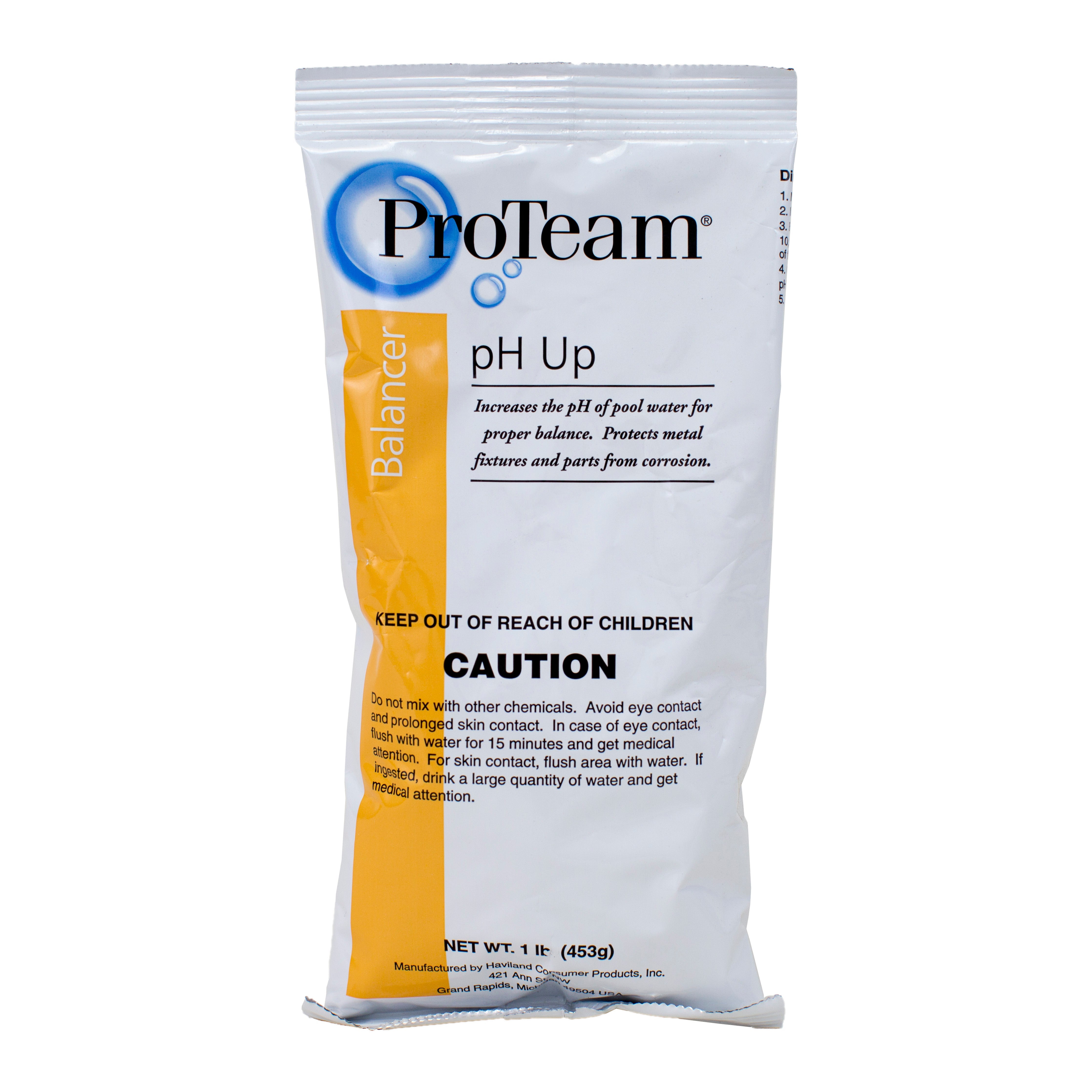 ProTeam pH Up Pool pH Booster for Balanced Pool Water