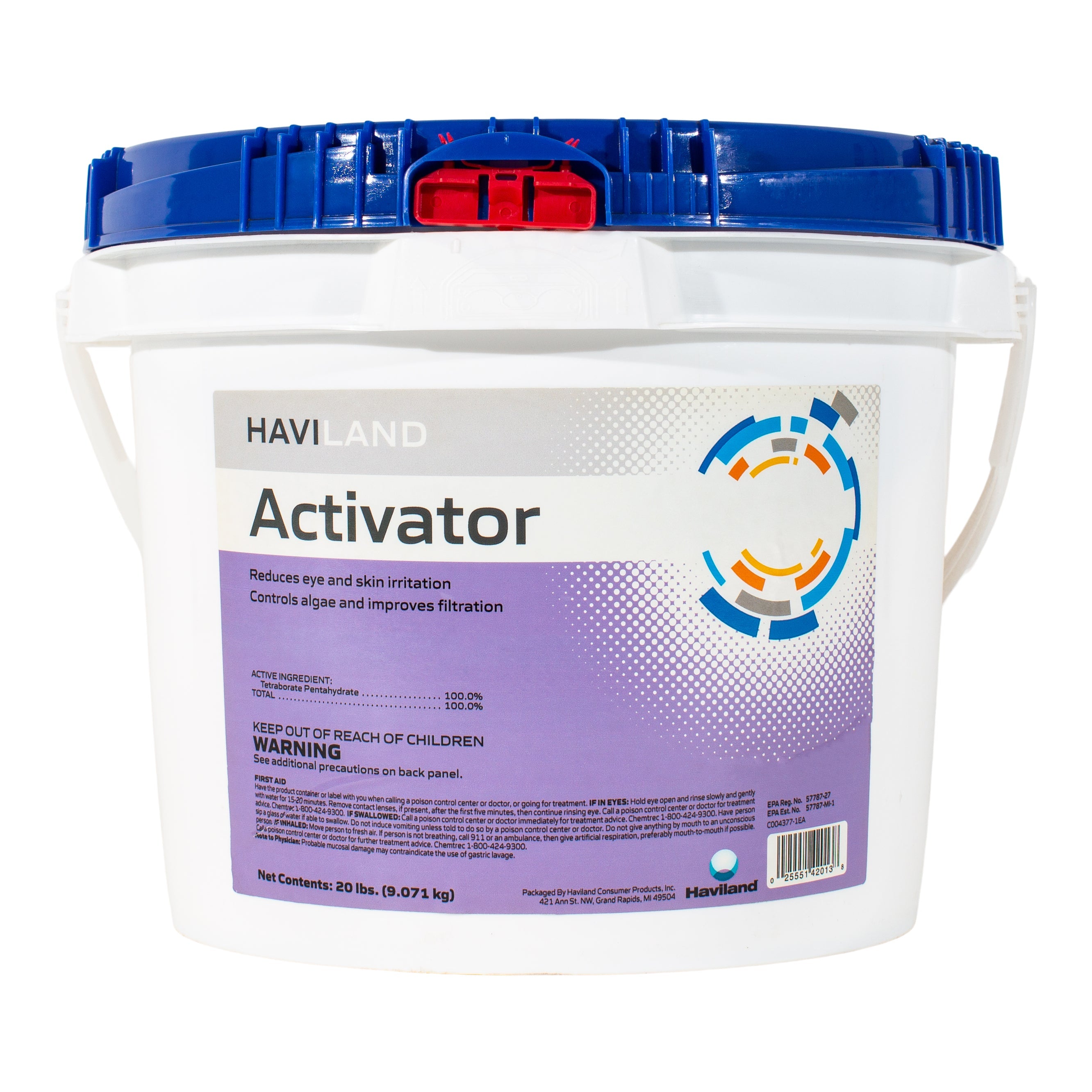 Haviland Durachlor Activator Water Quality Enhancer for Improved Filtration and Algae Control