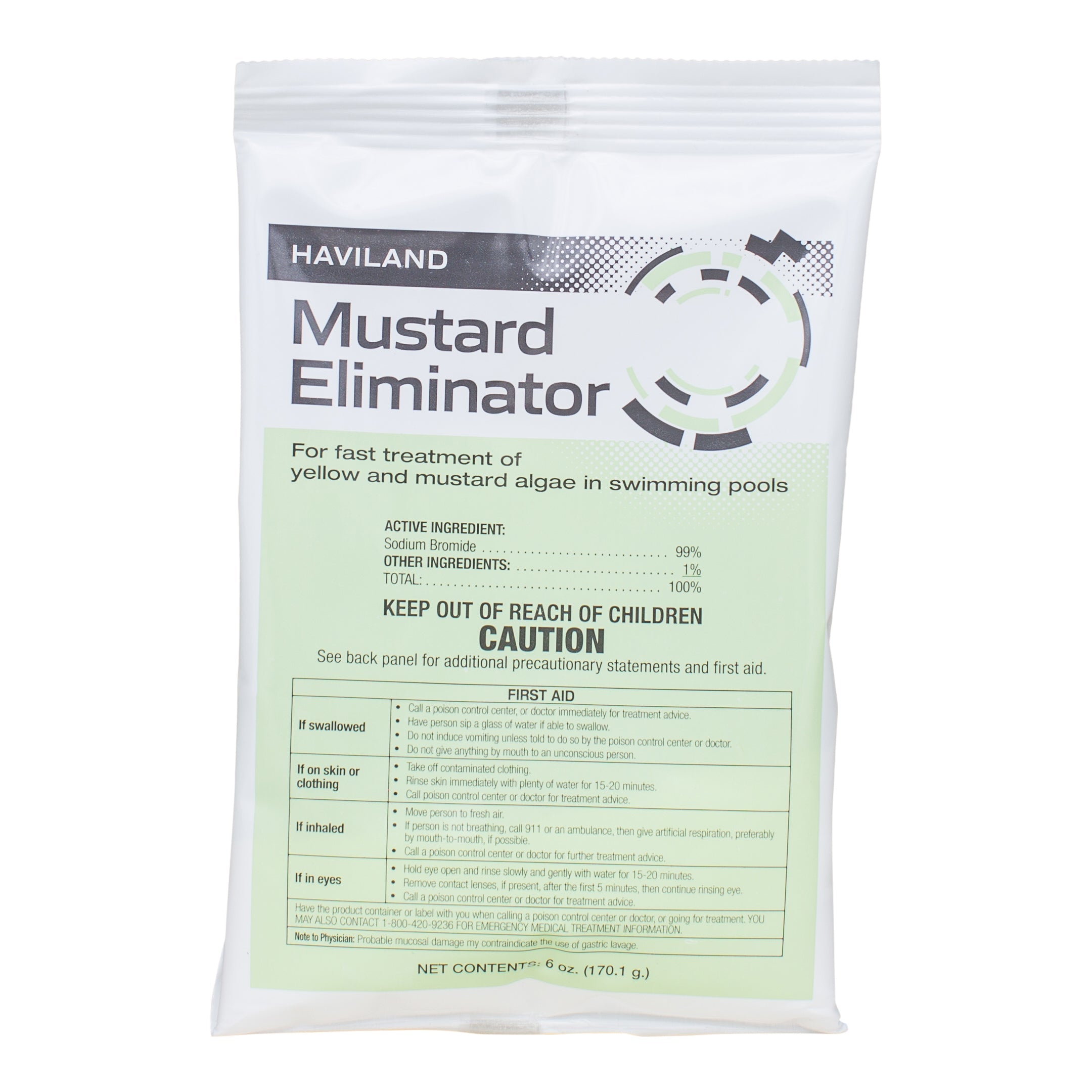 Haviland Durachlor Mustard Eliminator for Pools - Effective Yellow Algae Remover