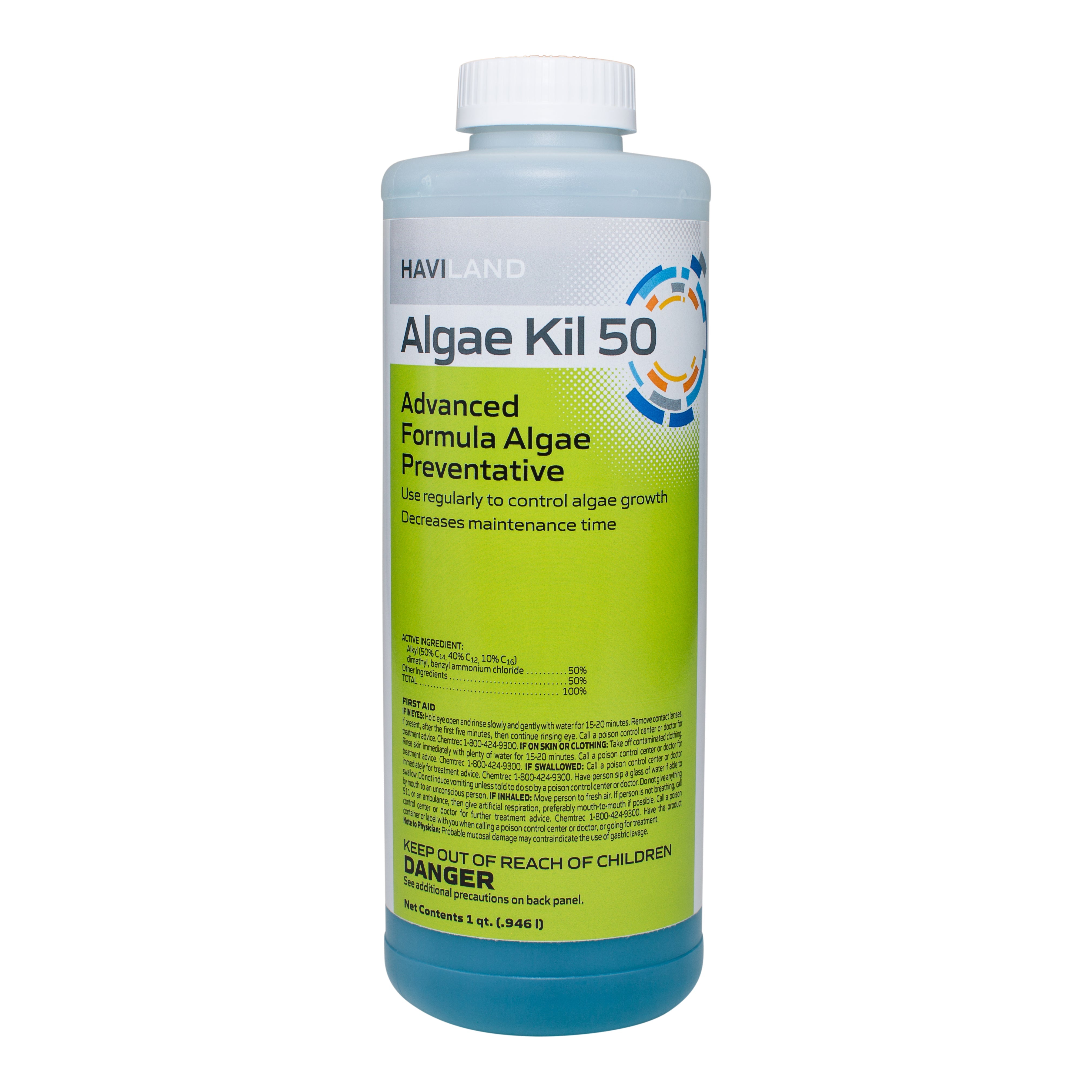 Haviland Durachlor Algae Kil 50 Advanced Algaecide Formula for Effective Algae Control and Prevention