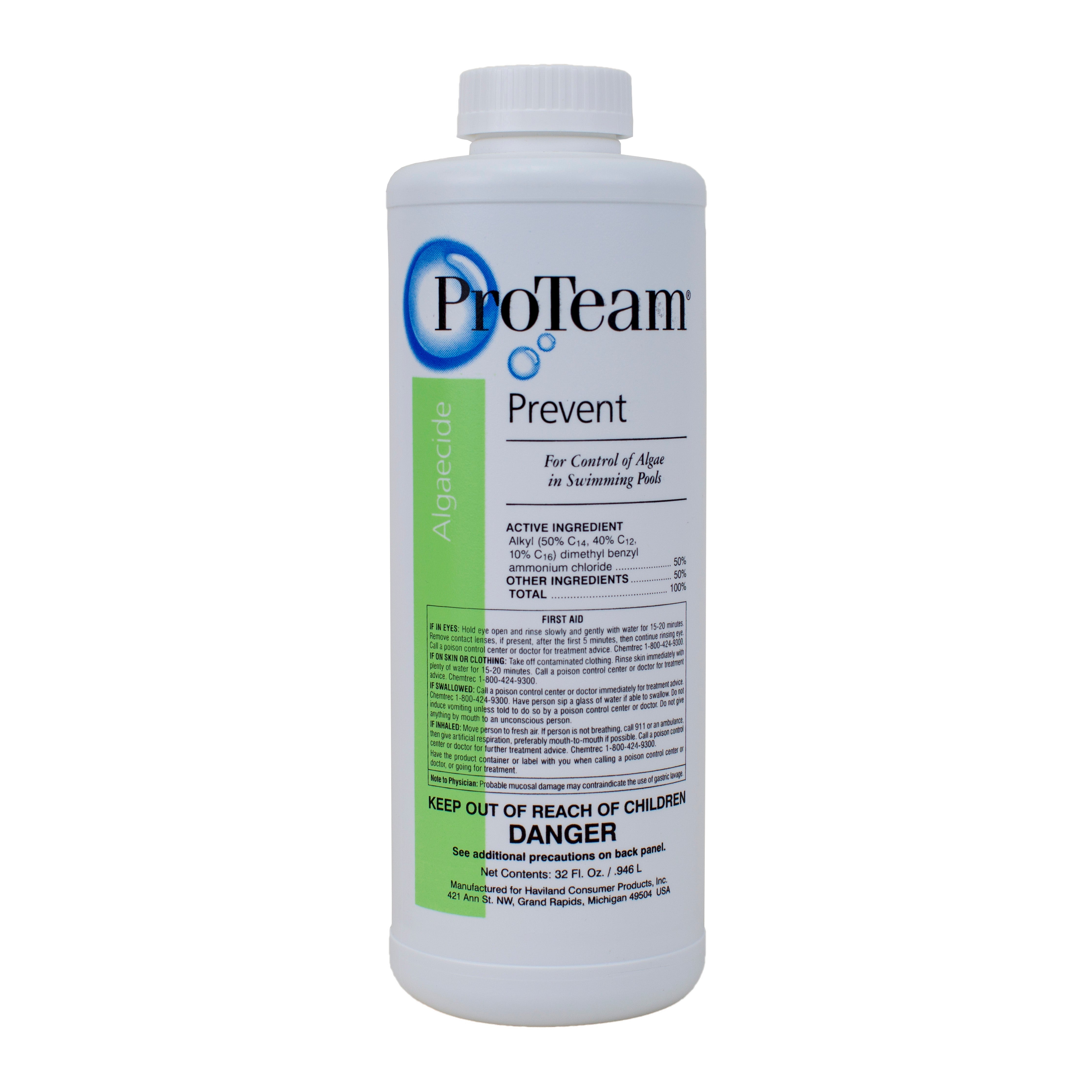 ProTeam Prevent Effective Pool Algaecide Solution