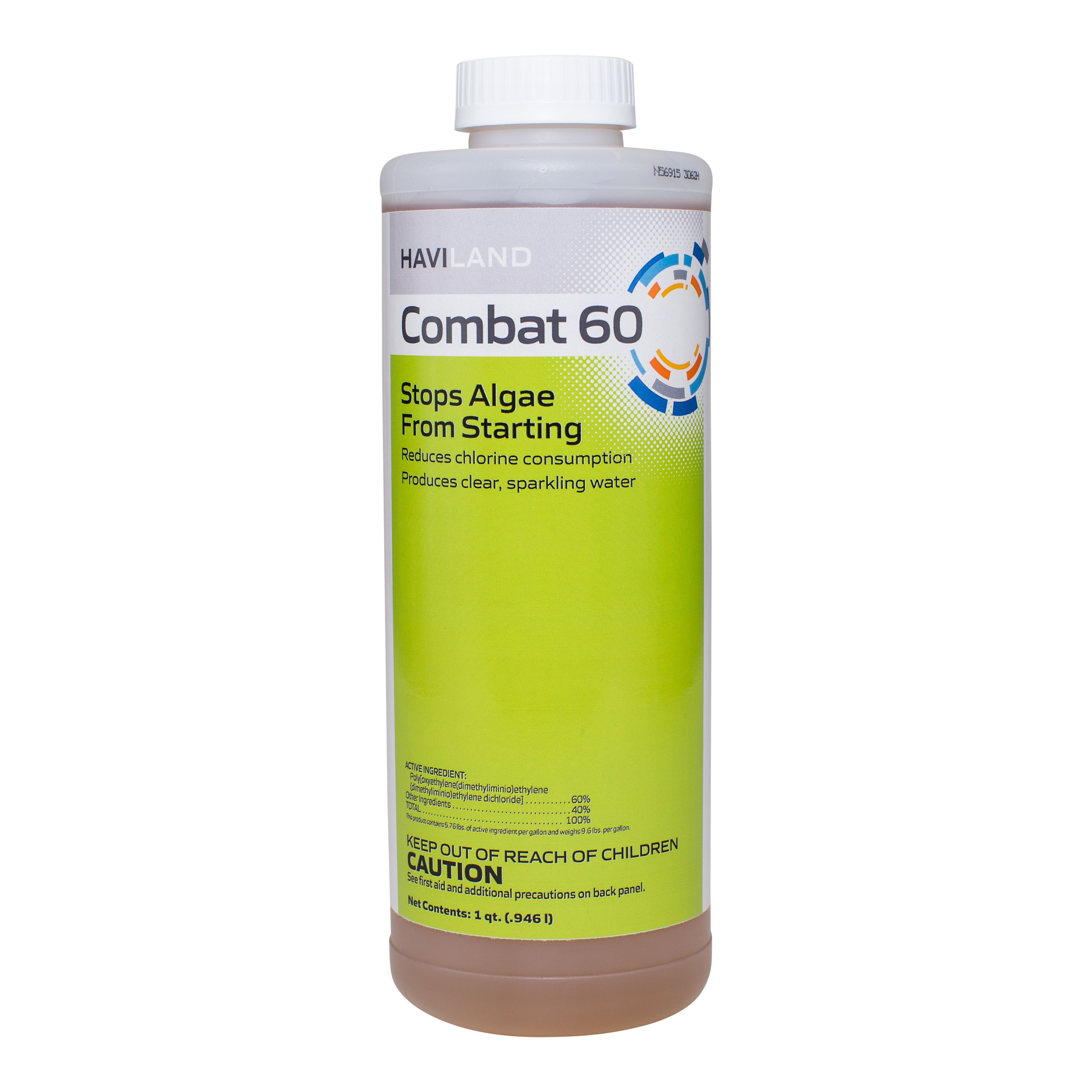Haviland Durachlor Combat 60 Algaecide for Clear Water in Pools and Outdoor Spaces