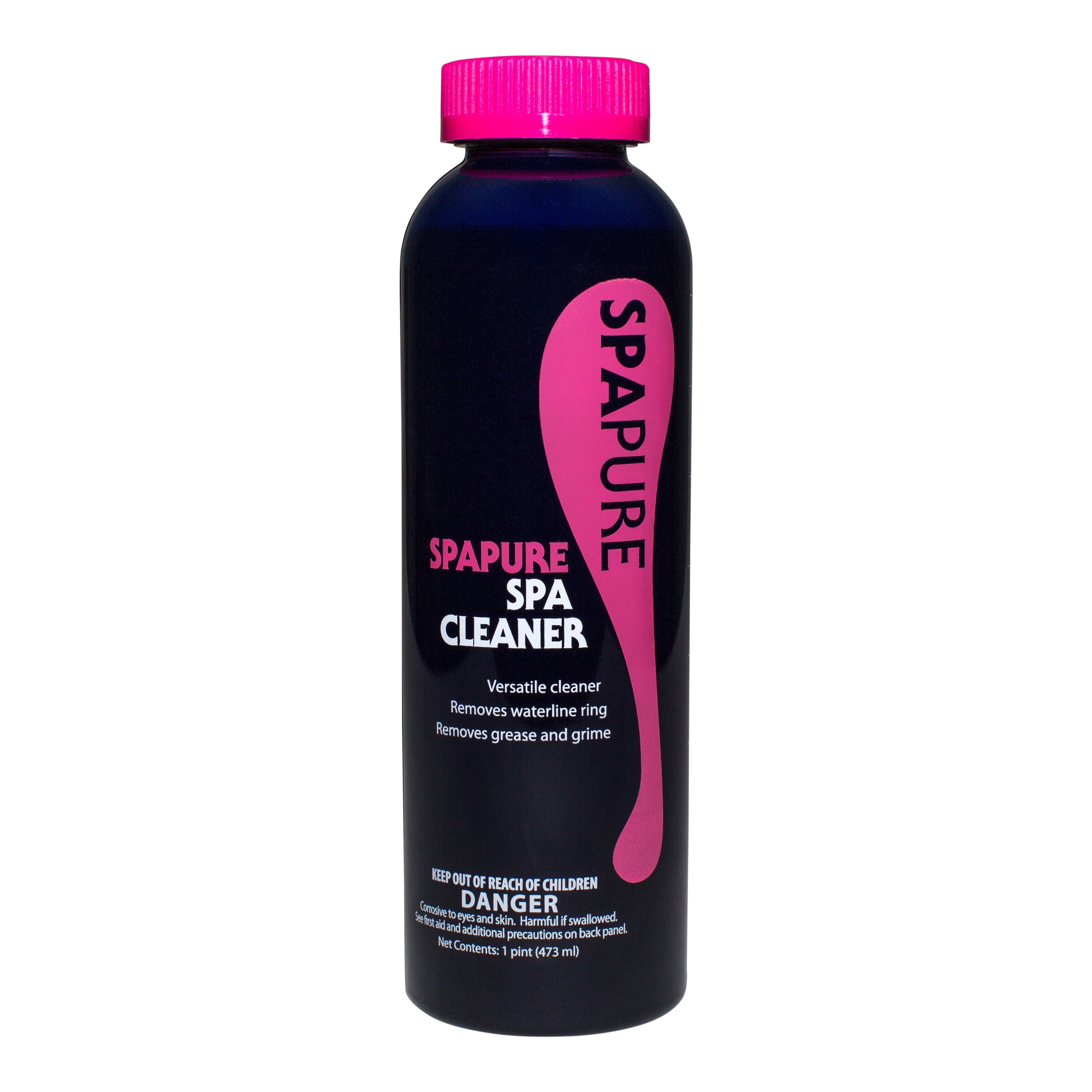 SpaPure Spa Cleaner Multi-Surface Formula for Waterline Rings Dirt and Scale Removal