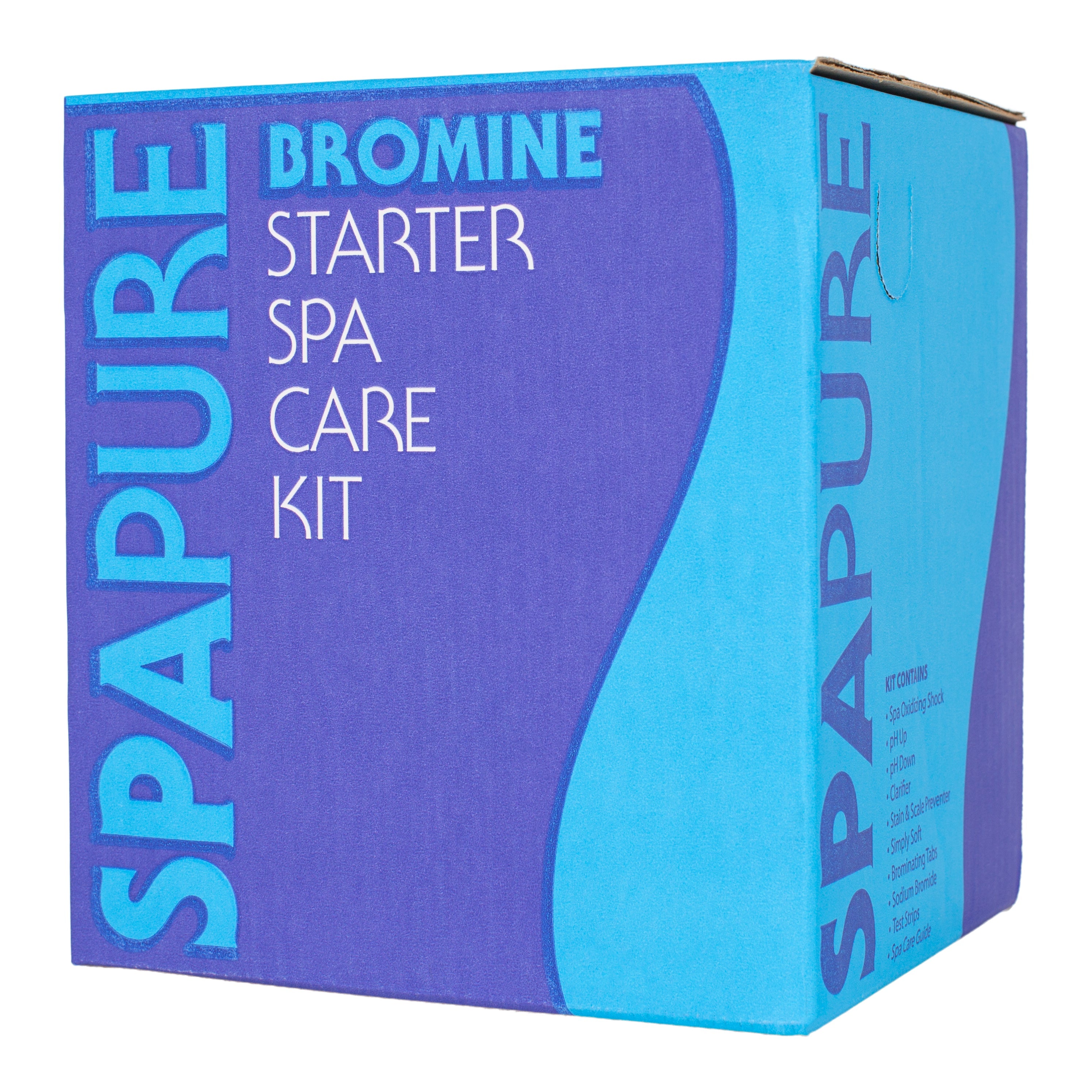 SpaPure Bromine Complete Spa Care Kit for Crystal Clear Water