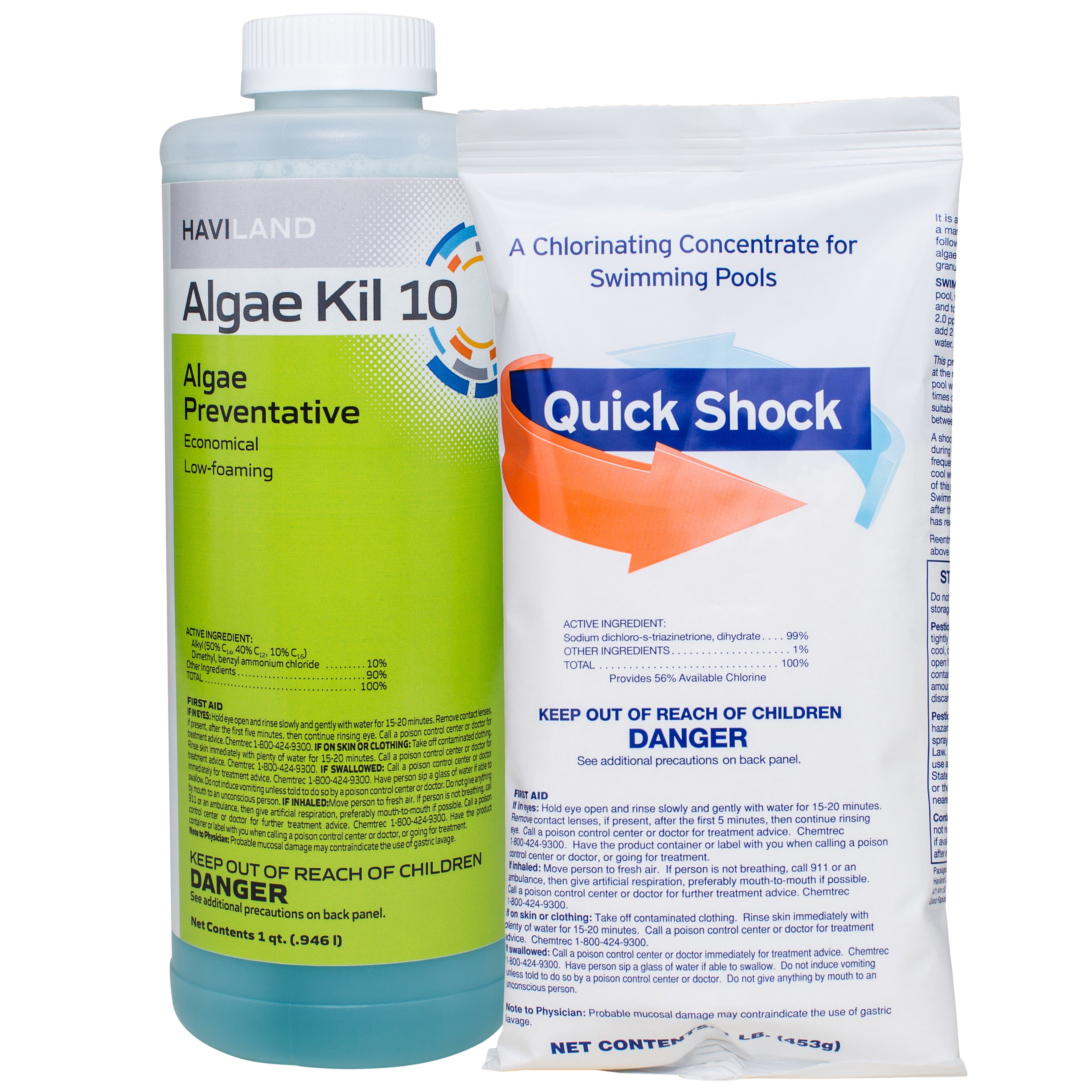 Haviland Durachlor Chlorinated Winter Closing Kit with Algae Kill and Quick Shock