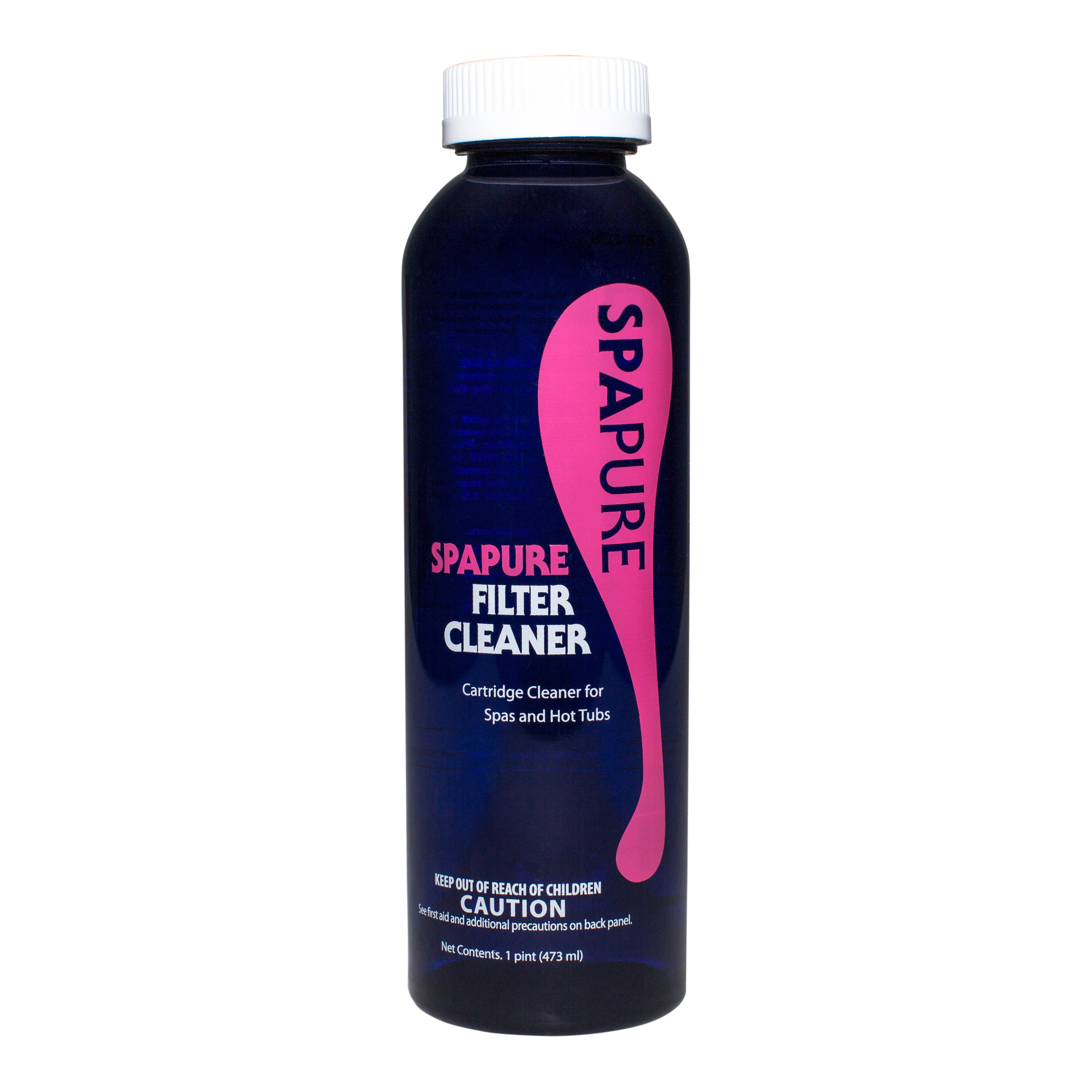 SpaPure Heavy Duty Filter Cleaner for Clear Spa Water and Improved Filtration