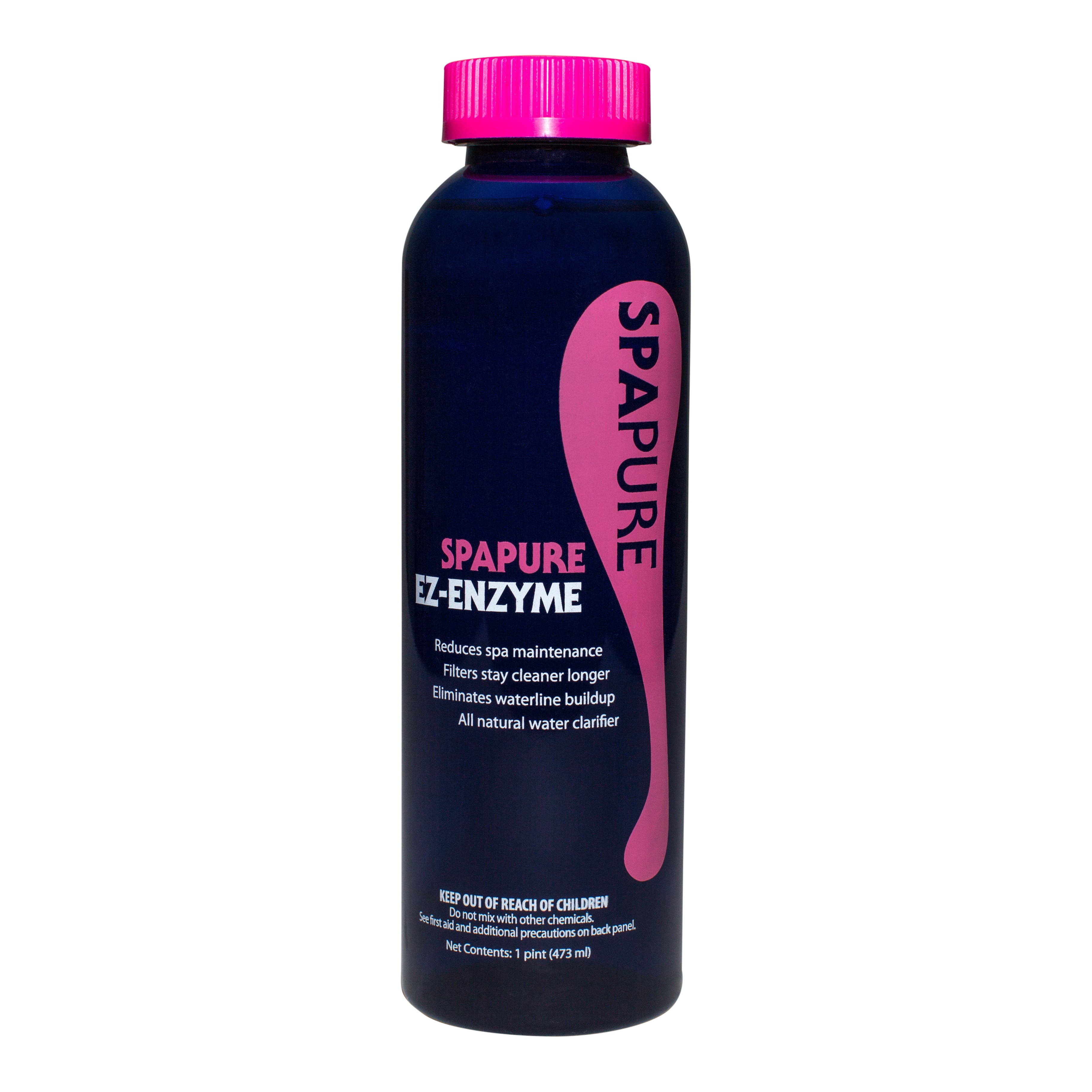 SpaPure EZ Enzyme Natural Spa Maintenance Solution for Cleaner Water and Longer Filter Life