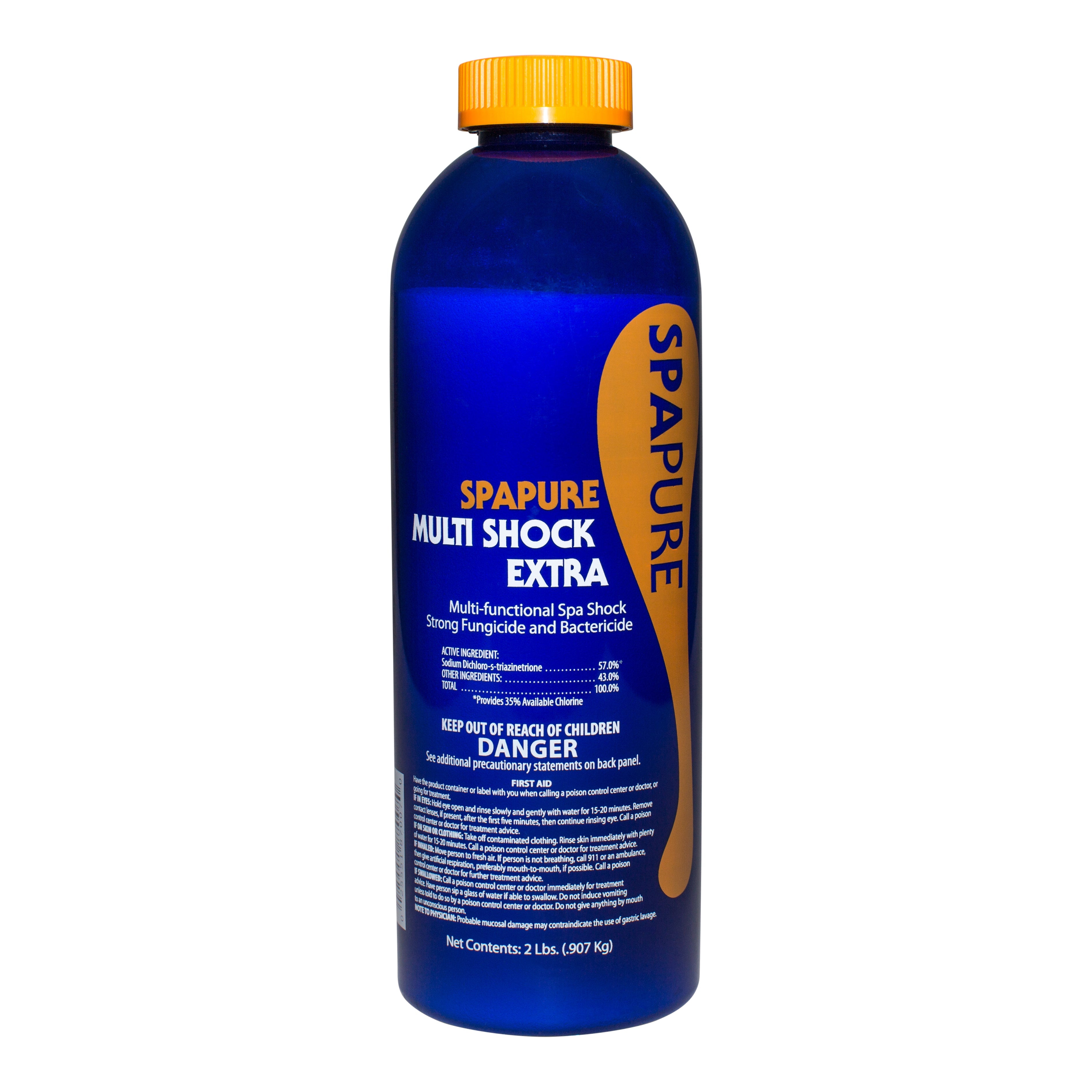 SpaPure Multi Shock Extra Chlorine Disinfectant For Algae Control And Organic Waste Oxidation