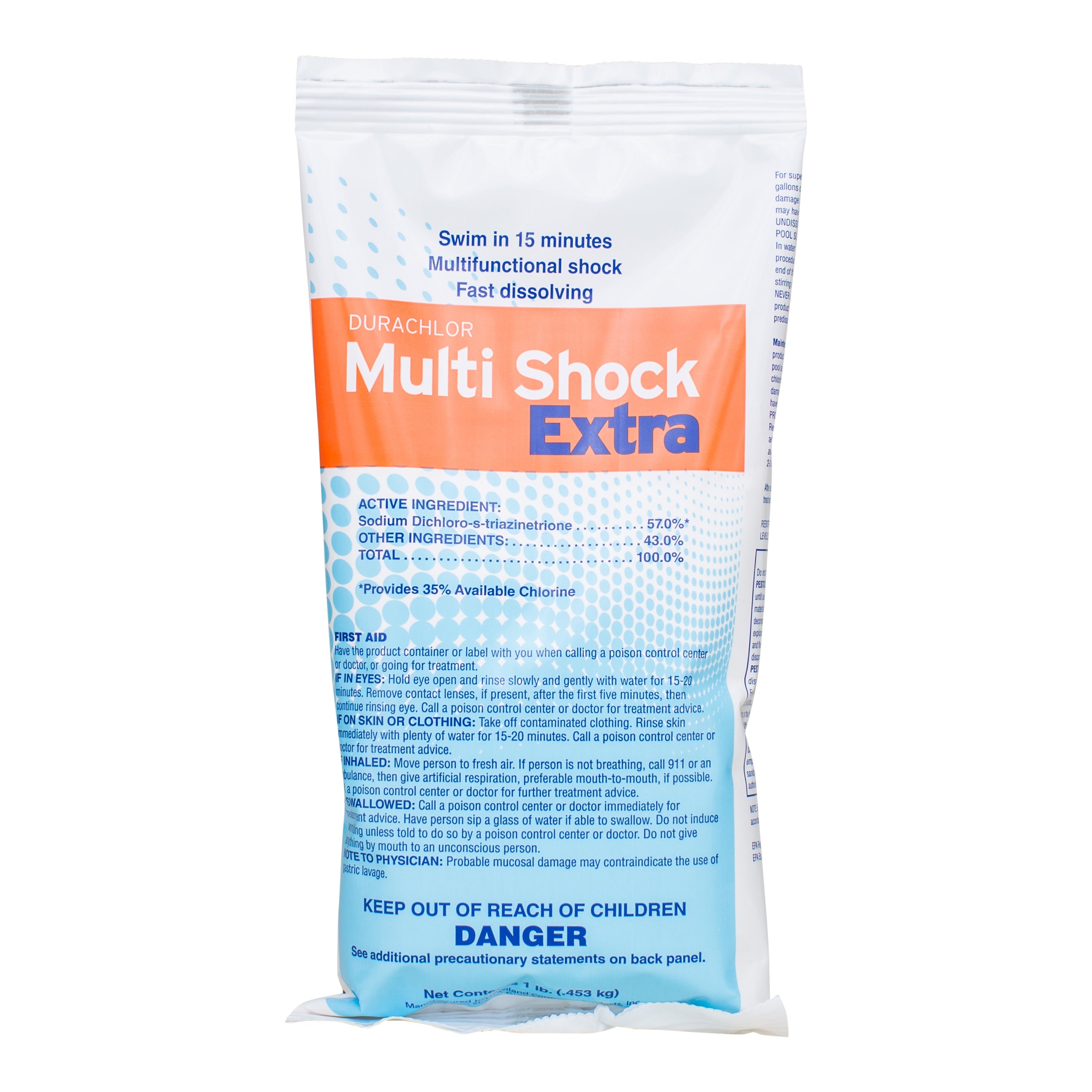 Haviland Durachlor Multi Shock Extra Fast Dissolving Granular Chlorine for Crystal Clear Water