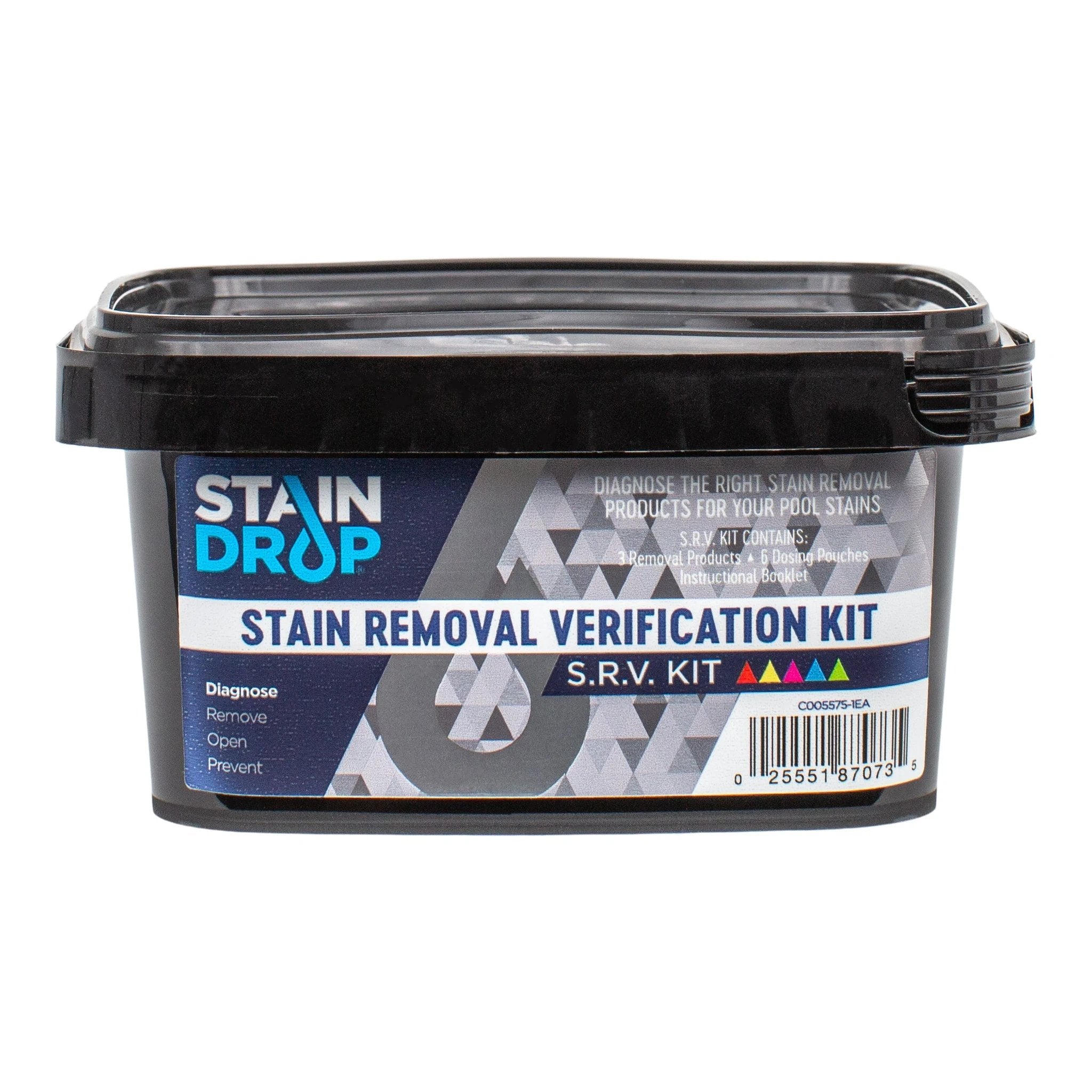 Stain Drop Pool Stain Type Verification Kit for Accurate Diagnosis by Stain Drop