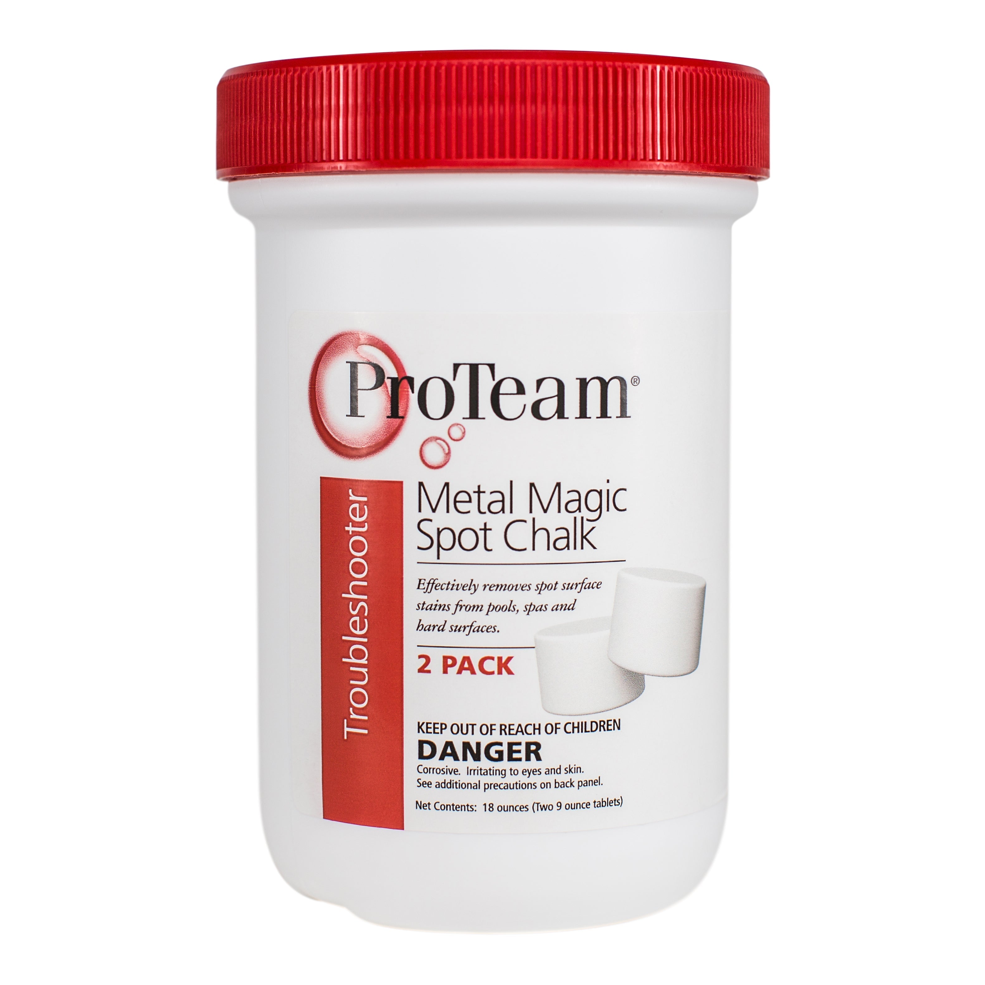 ProTeam Metal Magic Spot Chalk Stain Remover Puck for Quick and Effective Stain Removal