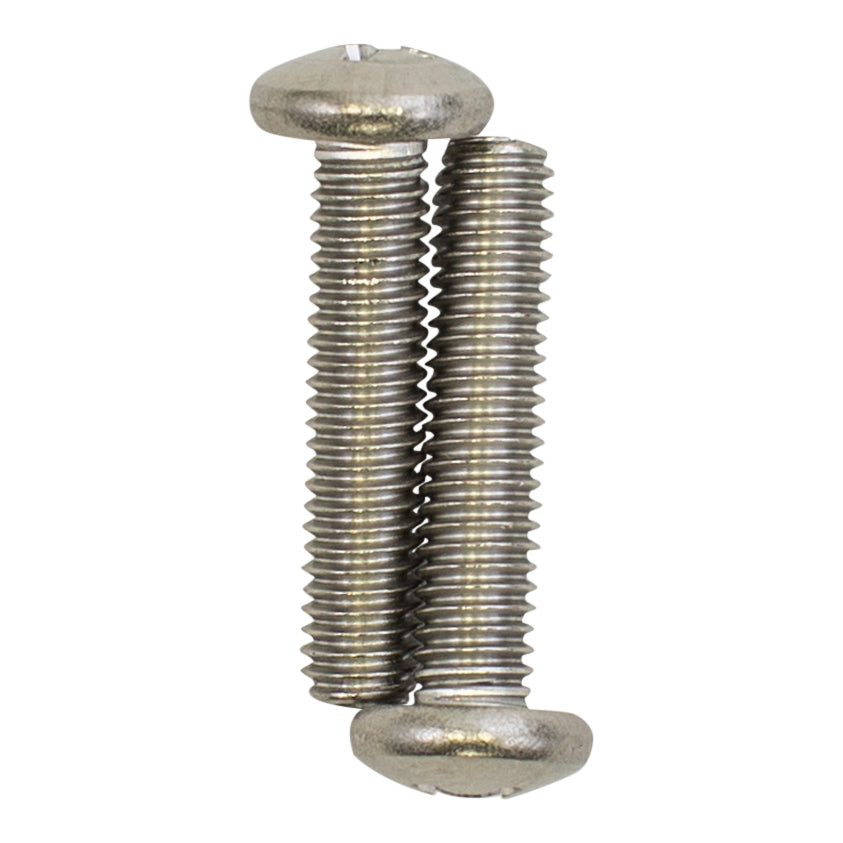 Polaris C76 Stainless Steel Pan Screws 10-32 x 7/8 Inch Set of 2