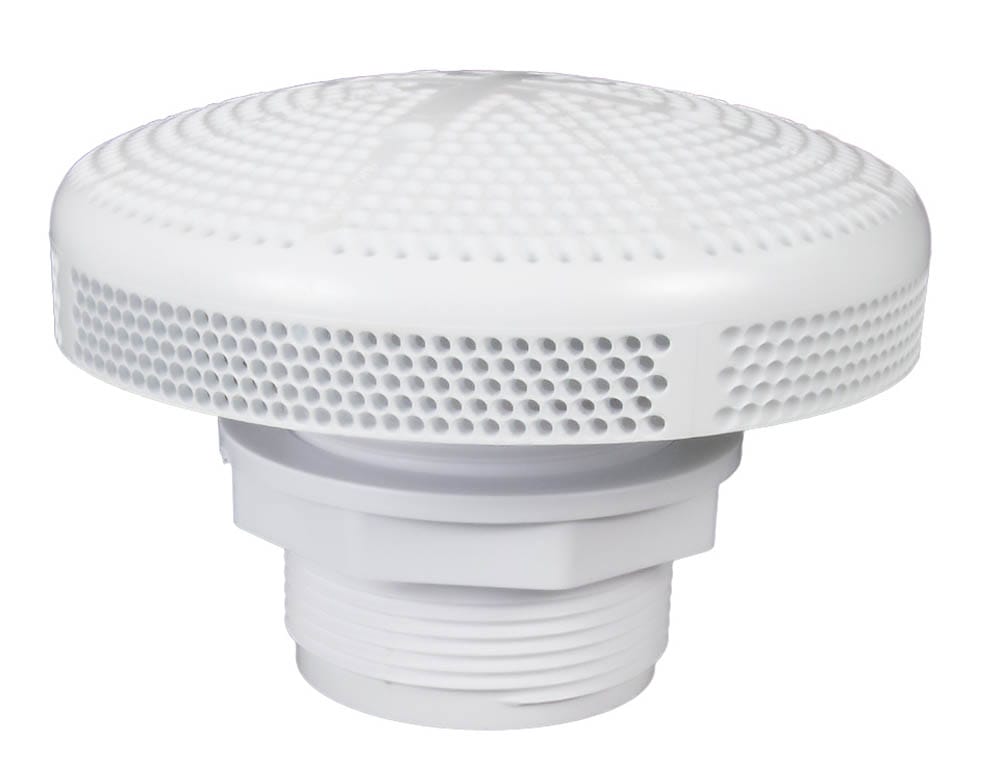 CMP 2" Socket VGB Fiberglass Main Drain, White | 25215-000-000 by CMP