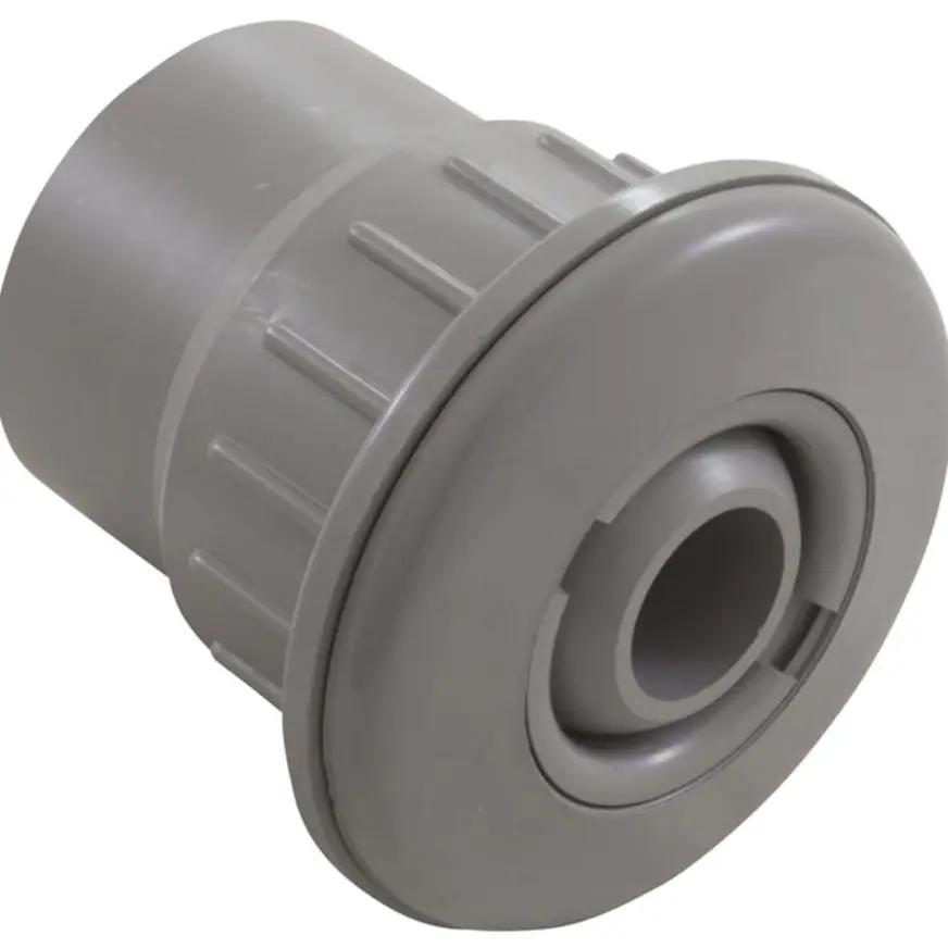 CMP Fiberglass Wall Fitting & Flush Eyeball, 1-1/2" Socket x 2" Spigot, 1-1/2" FIP, Gray | 25523-701-000 by CMP
