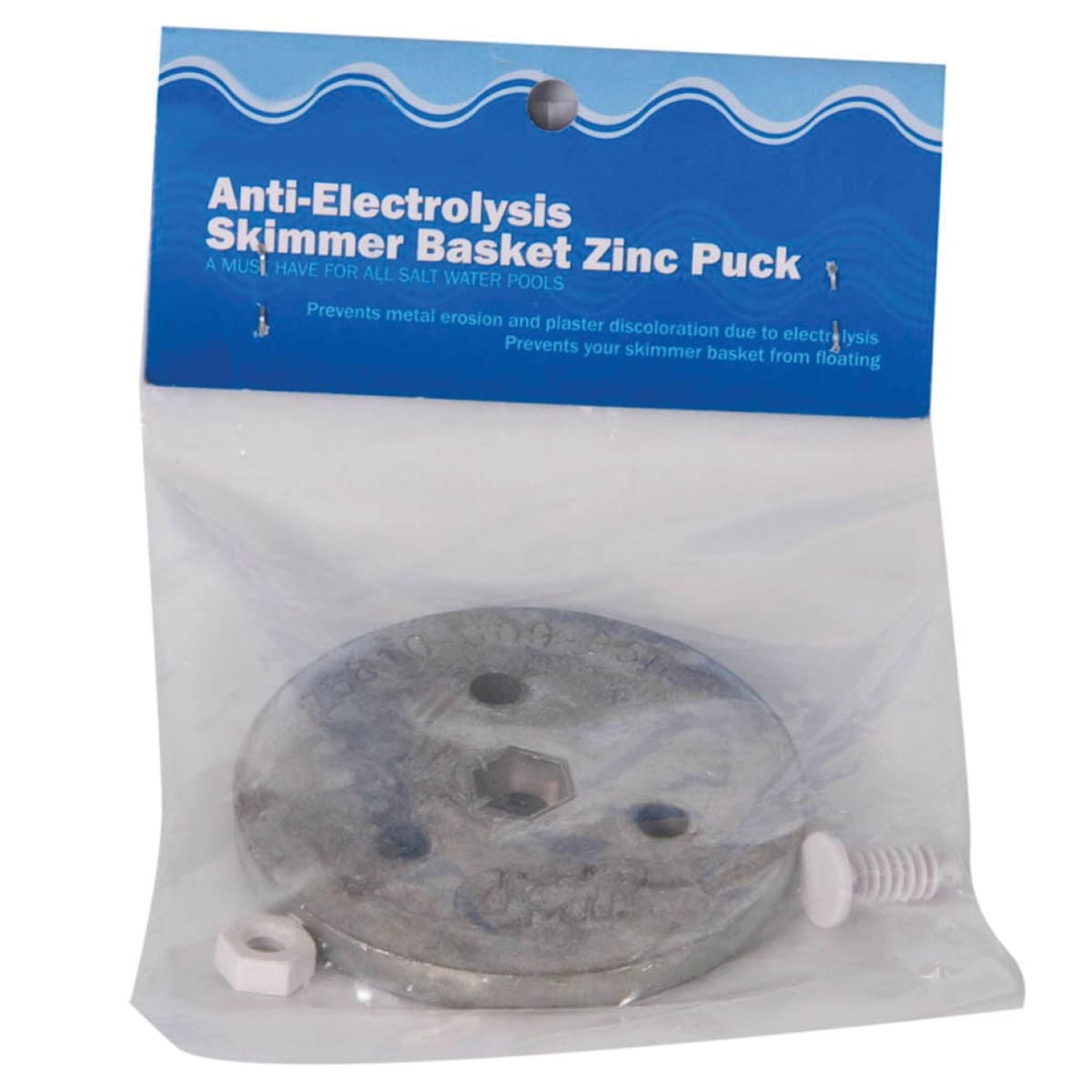 CMP Pool Defender Zinc Anode Puck Kit, Includes 4' of Solid Copper Ground Wire | 25810-009-950 by CMP