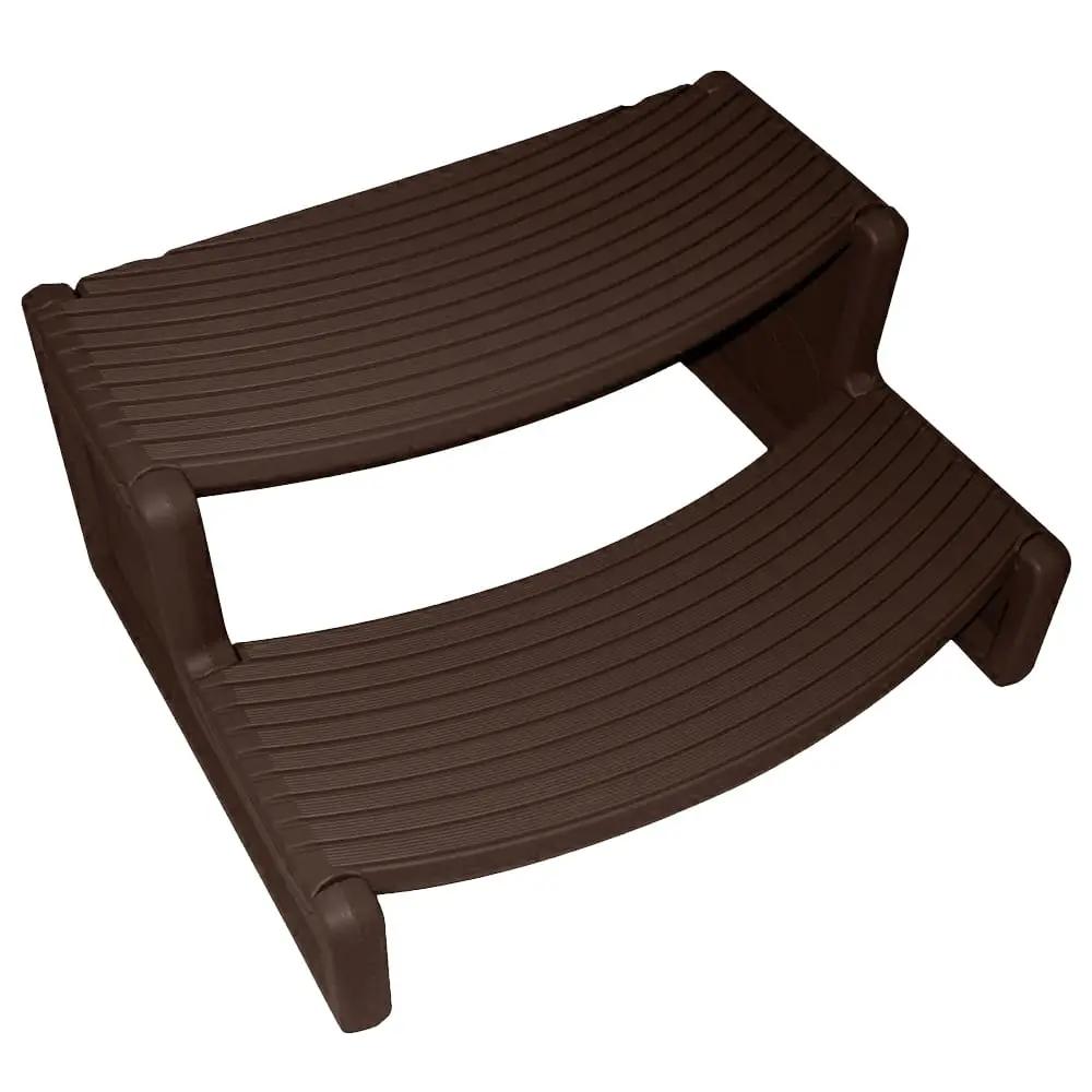 Confer Plastics Handi-Step Spa Steps, Espresso | HS2-E by Confer