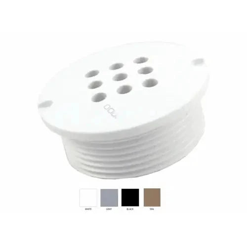CMP 25503-000-000 1.5" Pool Bubbler, White by Duckies Pool Supply