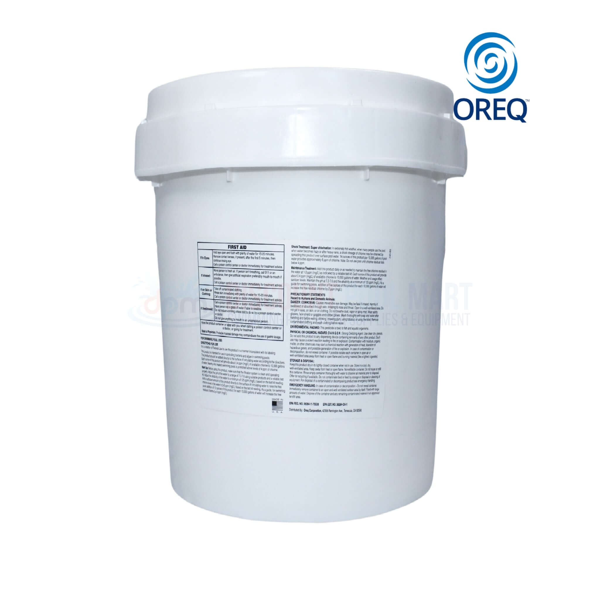 CVDB050 | ClearView Shimmer N Shock Granular Chlorine | 50lb