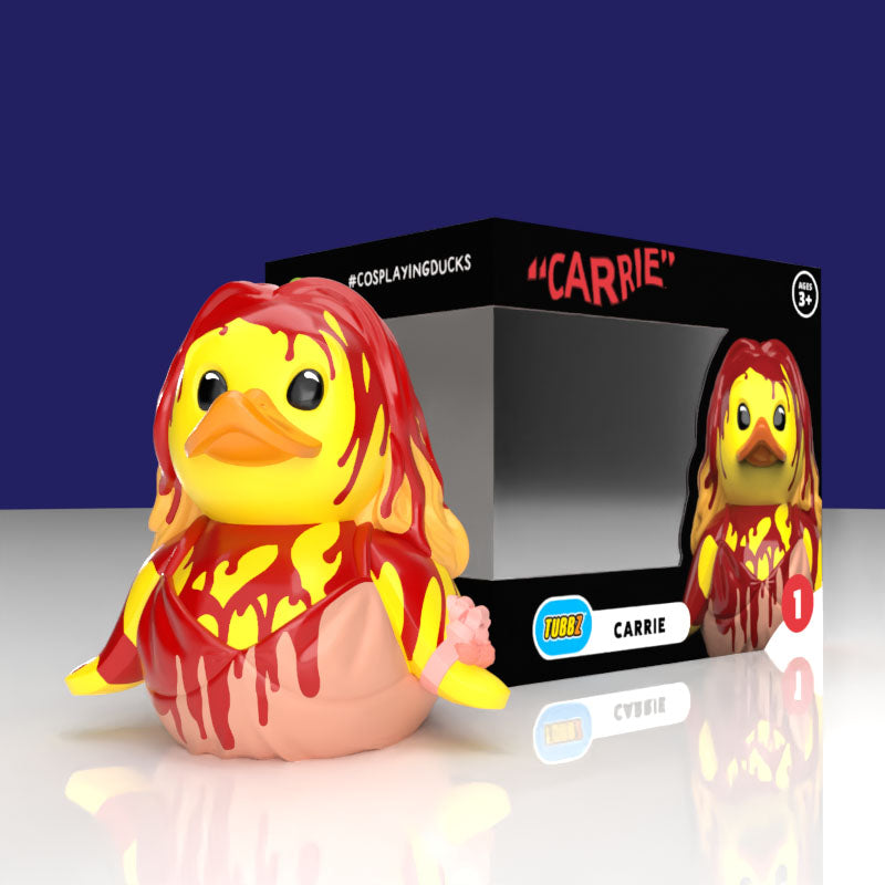 Carrie TUBBZ Boxed Edition Figure Prom Gown Horror Collectible
